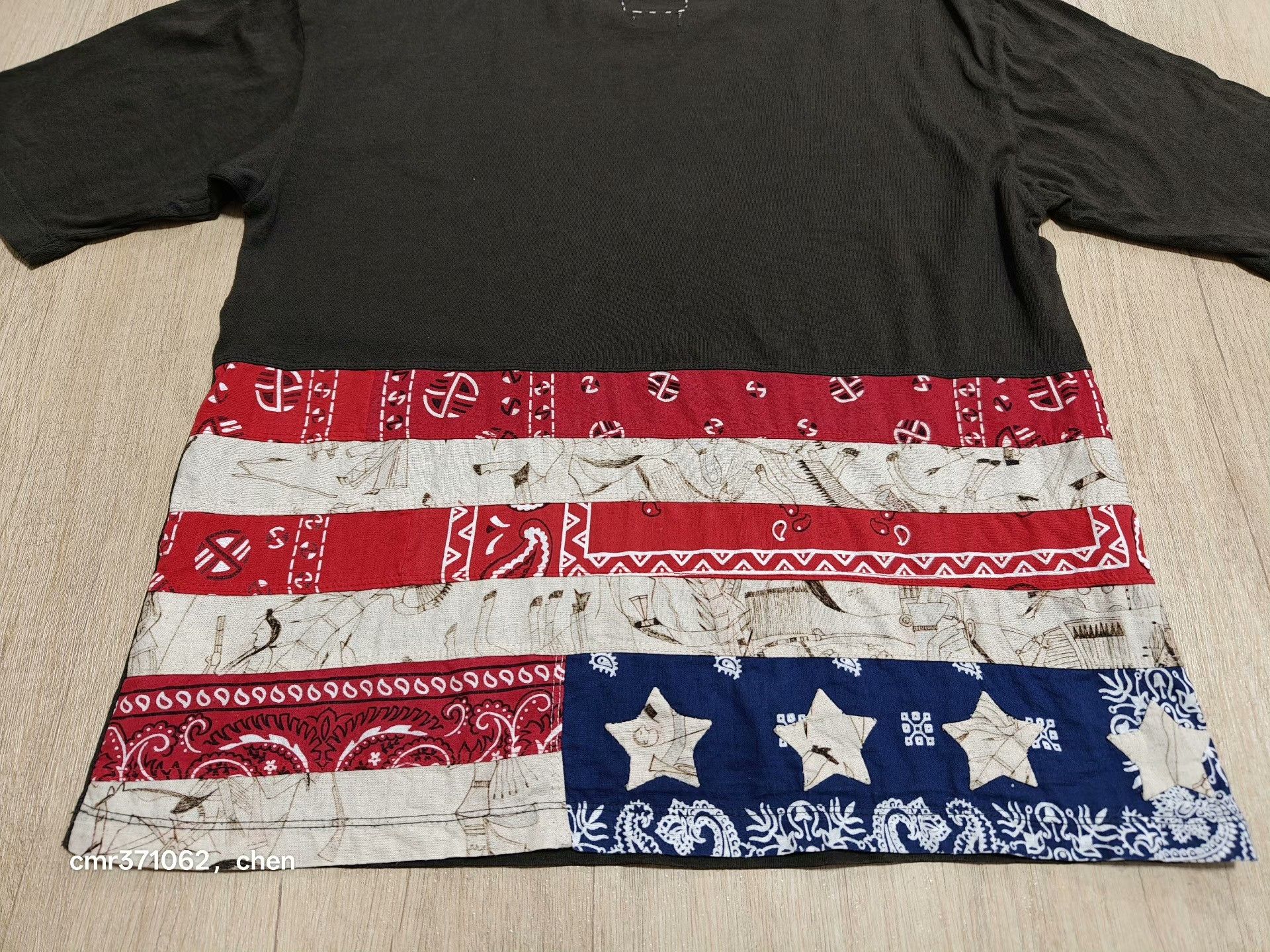 Visvim visvim 17AW Spot Jumbo S/S Stars Tee Size US S / EU 44-46 / 1 - 6 Thumbnail