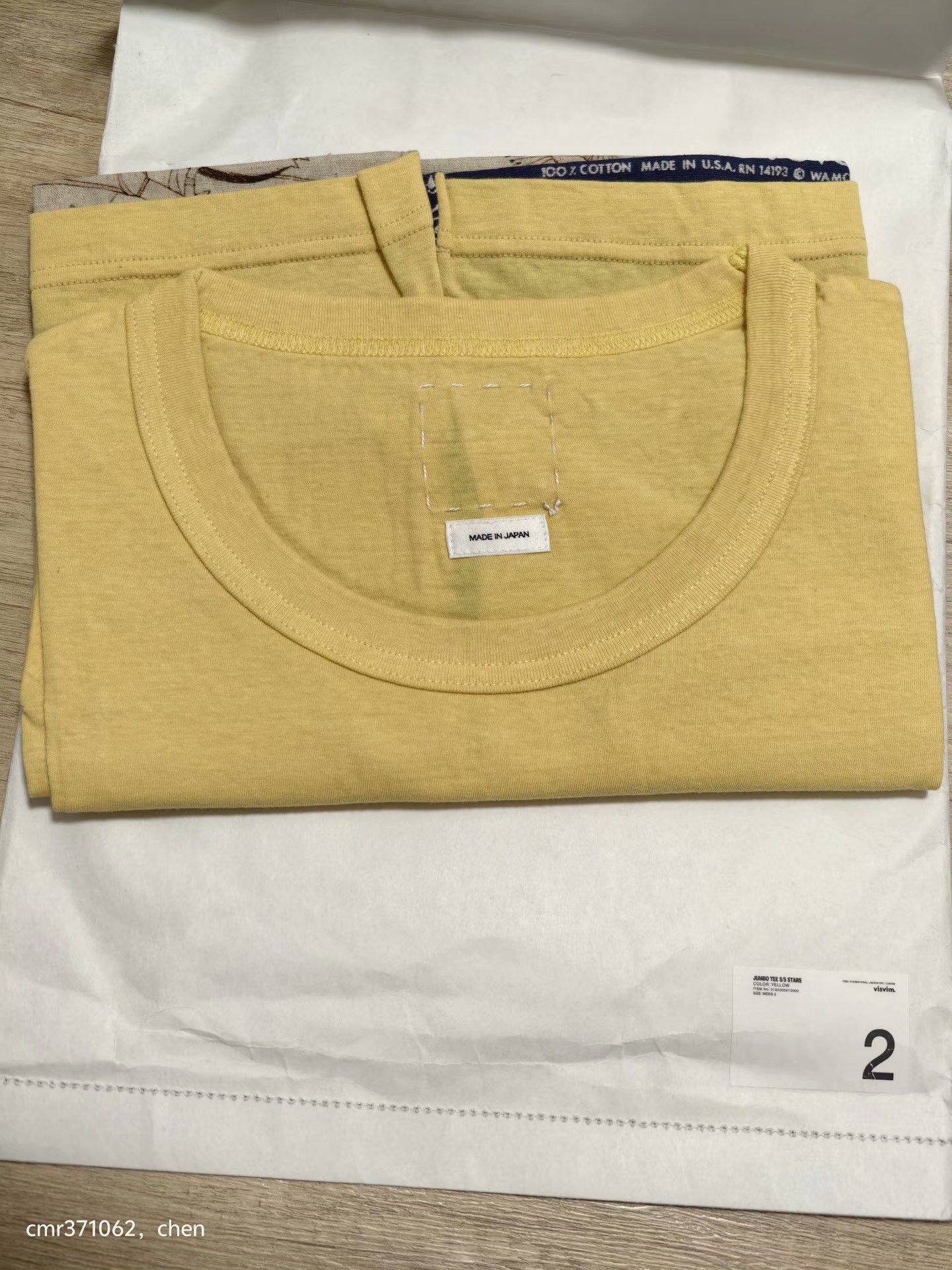 Visvim visvim 20ss Spot Jumbo Tee Stars Size US M / EU 48-50 / 2 - 5 Thumbnail