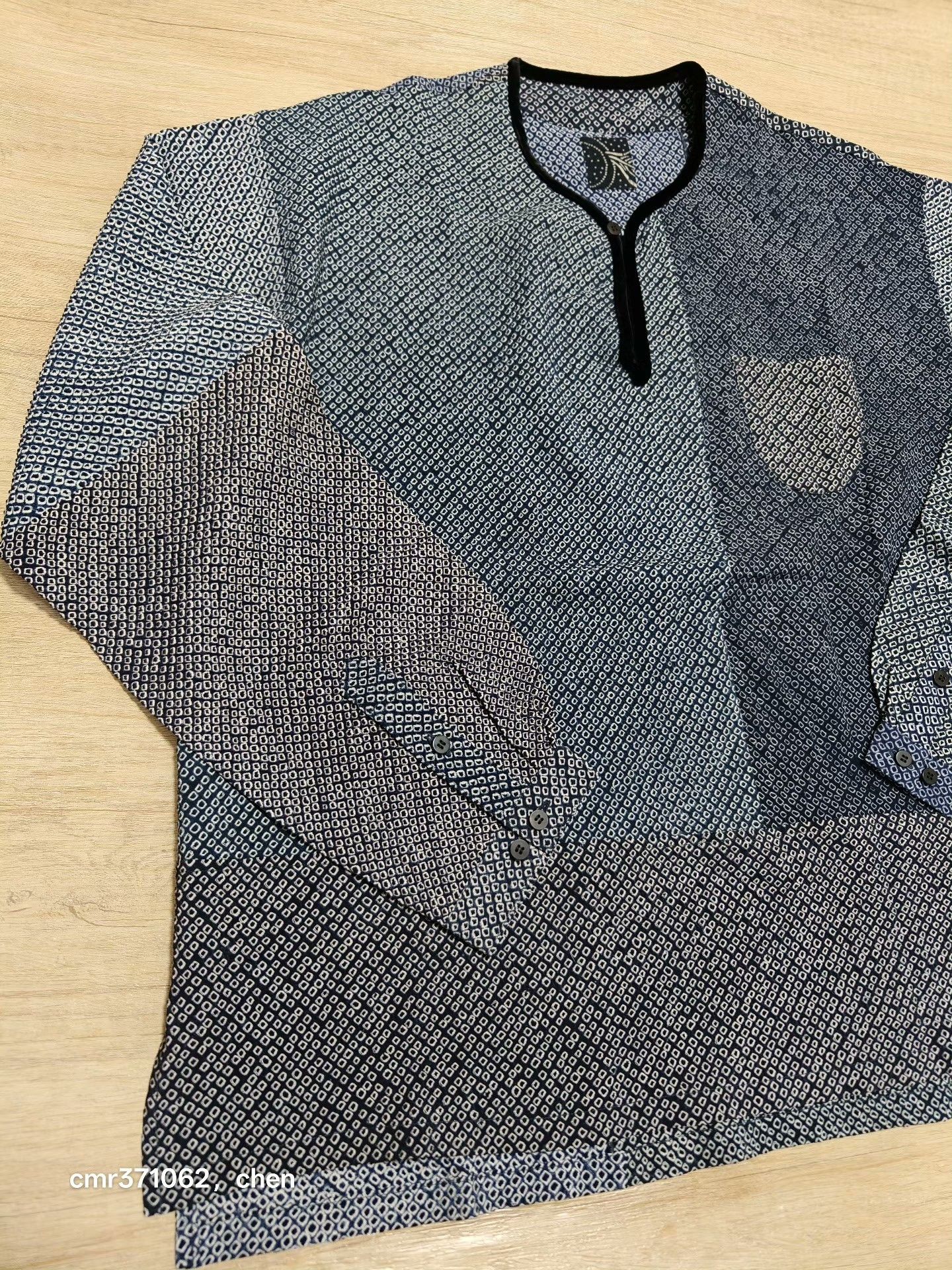 Visvim VISVIM 24 ICT TUNIC P.O. (VT.SHIBORI) Size L / US 10 / IT 46 - 2 Thumbnail