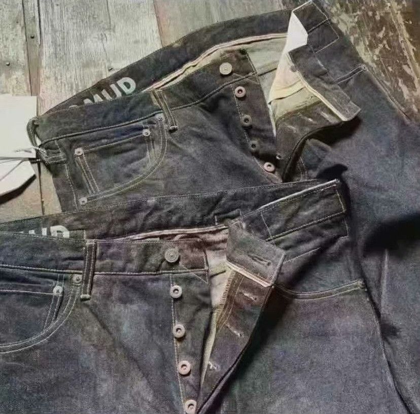 Visvim VISVIM Raw Mud OD Denim Jeans Size US 30 / EU 46 - 8 Thumbnail