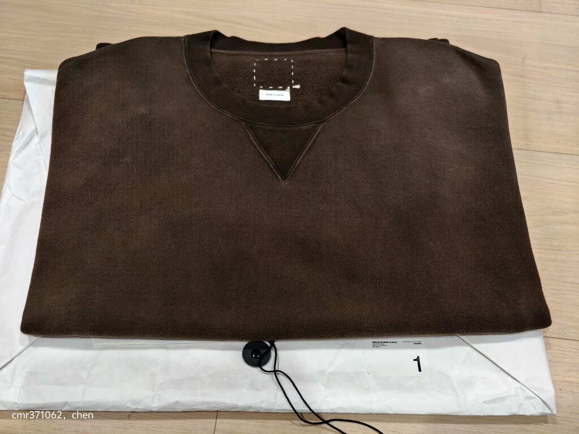 Visvim visvim 23AW Amplus SB Crew L/S Size US S / EU 44-46 / 1 - 8 Thumbnail