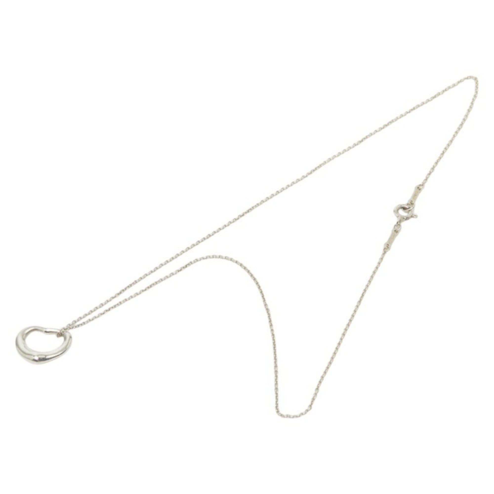 Tiffany & Co. Tiffany & Co. Open Heart Pendant Necklace, SV925 Silver, Women's. Size ONE SIZE - 4 Thumbnail