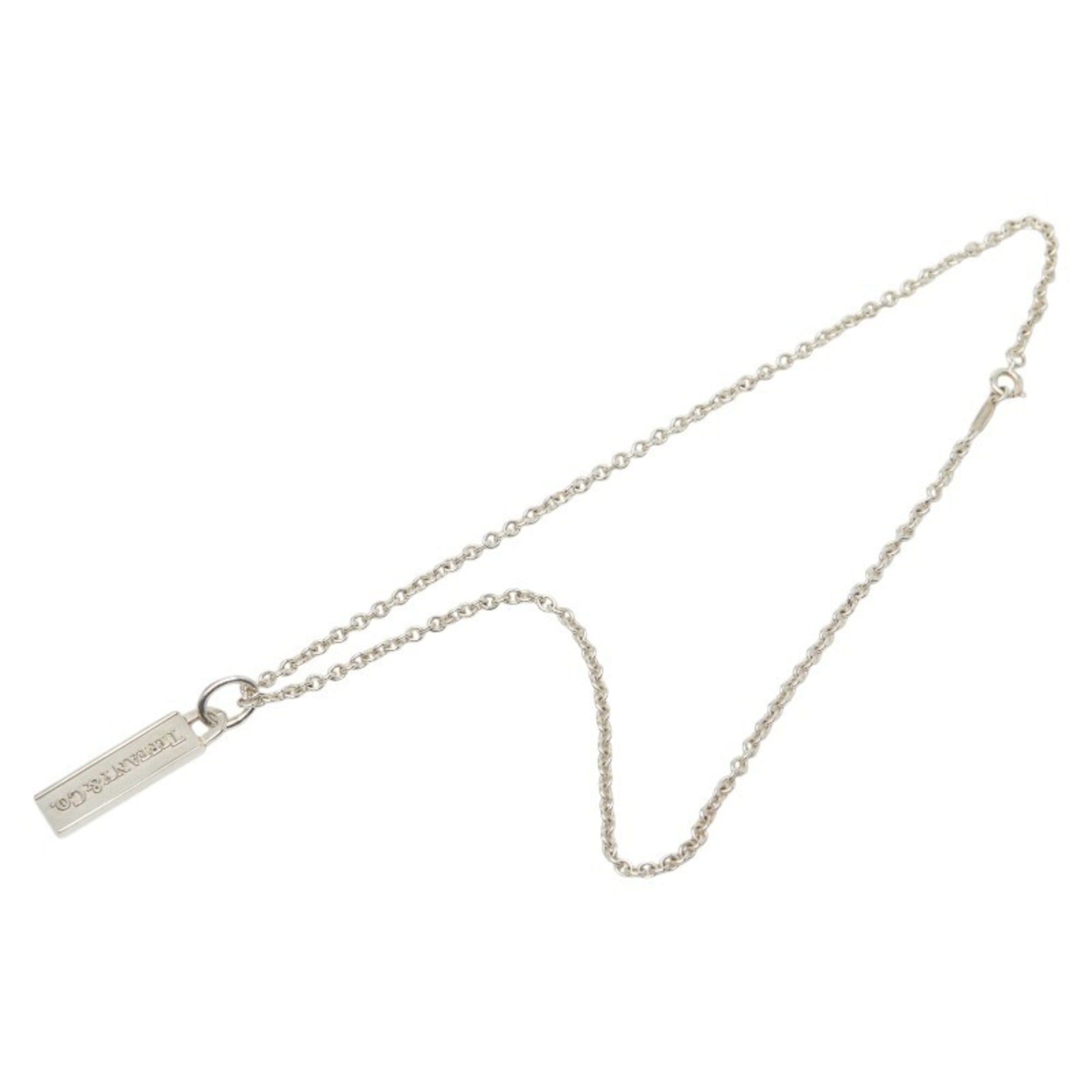 Tiffany & Co. Tiffany & Co. Logo Bar Necklace, SV925 Silver, Women's. Size ONE SIZE - 4 Thumbnail