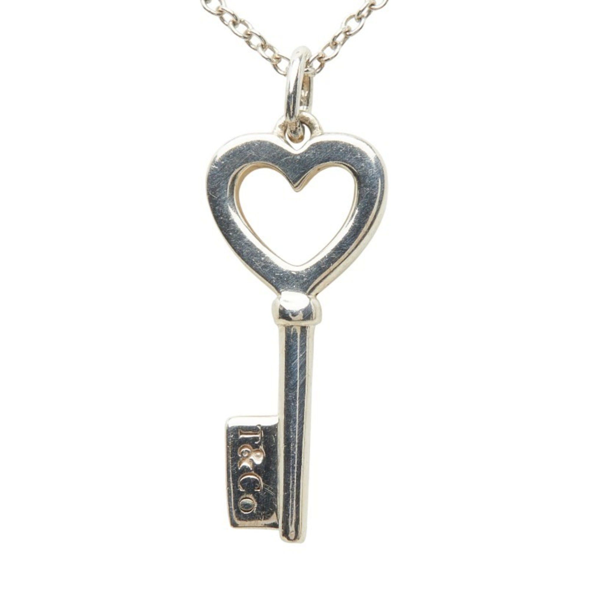 Tiffany & Co. Tiffany & Co. Heart Key Necklace, SV925 Silver, Women's. Size ONE SIZE - 3 Thumbnail
