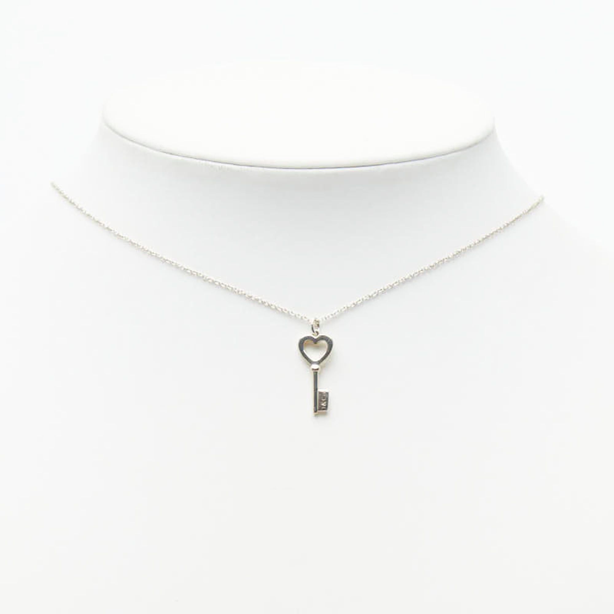 Tiffany & Co. Tiffany & Co. Heart Key Necklace, SV925 Silver, Women's. Size ONE SIZE - 7 Thumbnail