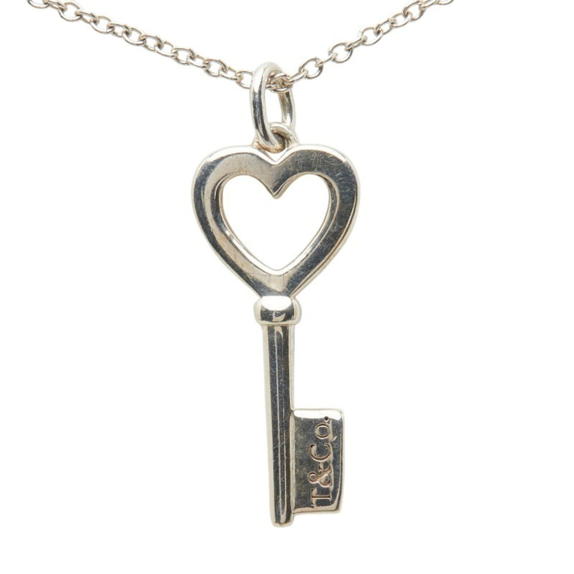 Tiffany & Co. Tiffany & Co. Heart Key Necklace, SV925 Silver, Women's. Size ONE SIZE - 2 Thumbnail