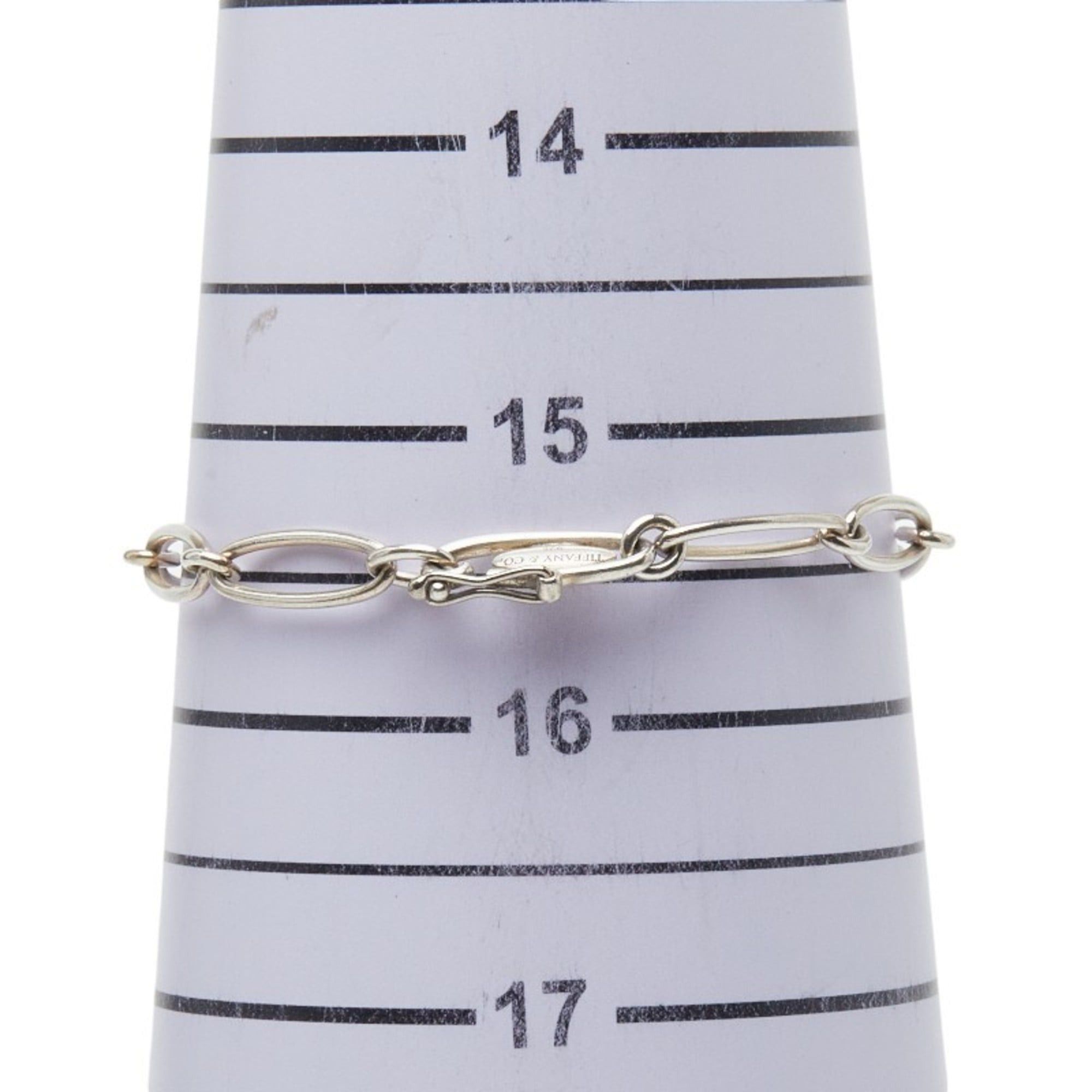 Tiffany & Co. Tiffany & Co. Curved Heart Bracelet, SV925 Silver, Women's. Size ONE SIZE - 6 Thumbnail