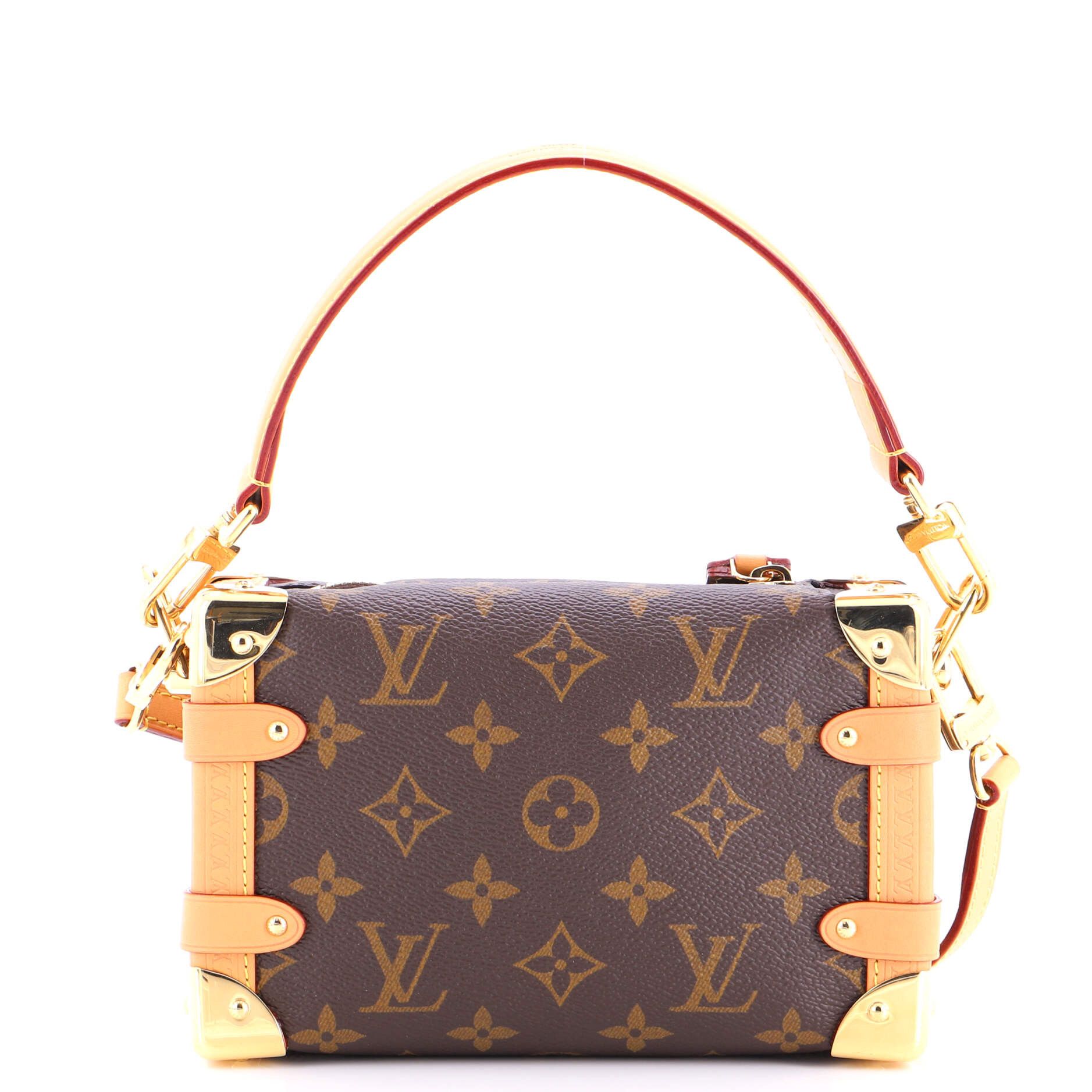Louis Vuitton Side Trunk Handbag Monogram Canvas PM Size ONE SIZE - 2 Thumbnail