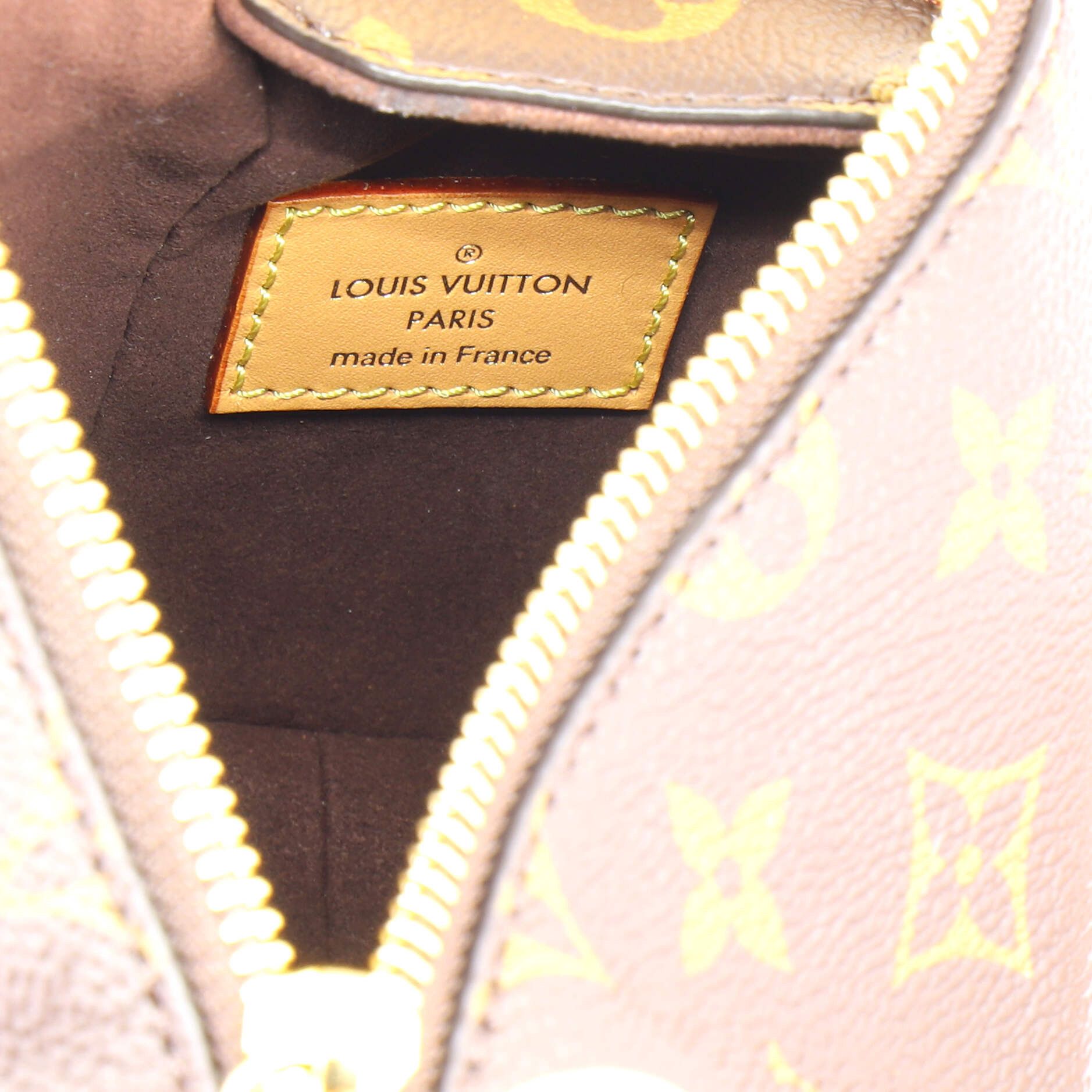 Louis Vuitton Side Trunk Handbag Monogram Canvas PM Size ONE SIZE - 5 Thumbnail