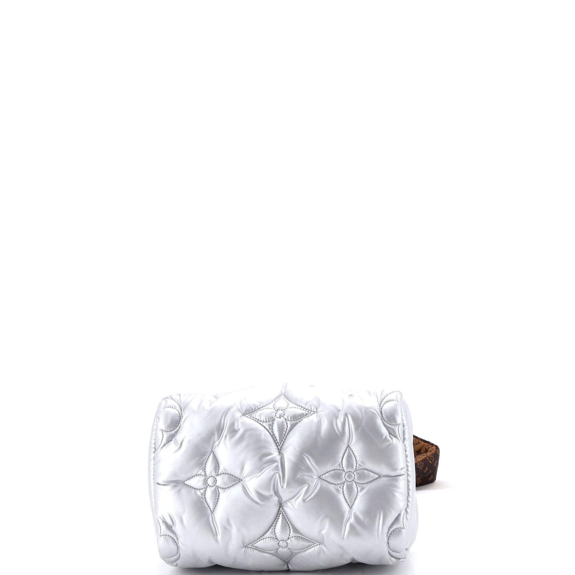 Louis Vuitton Speedy Bandouliere Bag Monogram Quilted Econyl Nylon 25 Size ONE SIZE - 3 Thumbnail