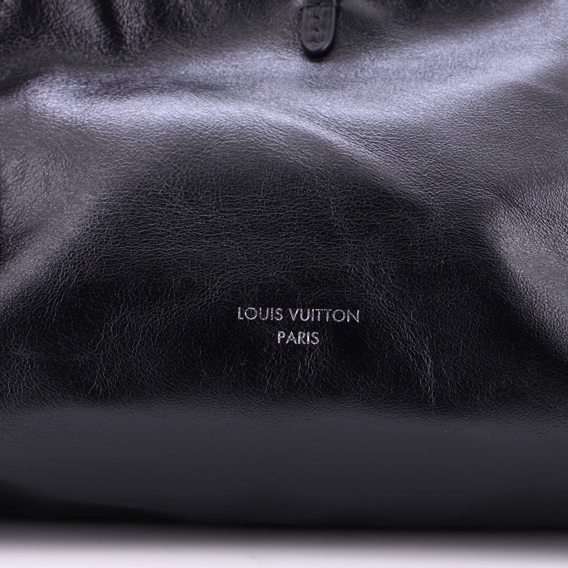 Louis Vuitton CarryAll Cargo Hobo Leather with Monogram Canvas PM Size ONE SIZE - 5 Thumbnail