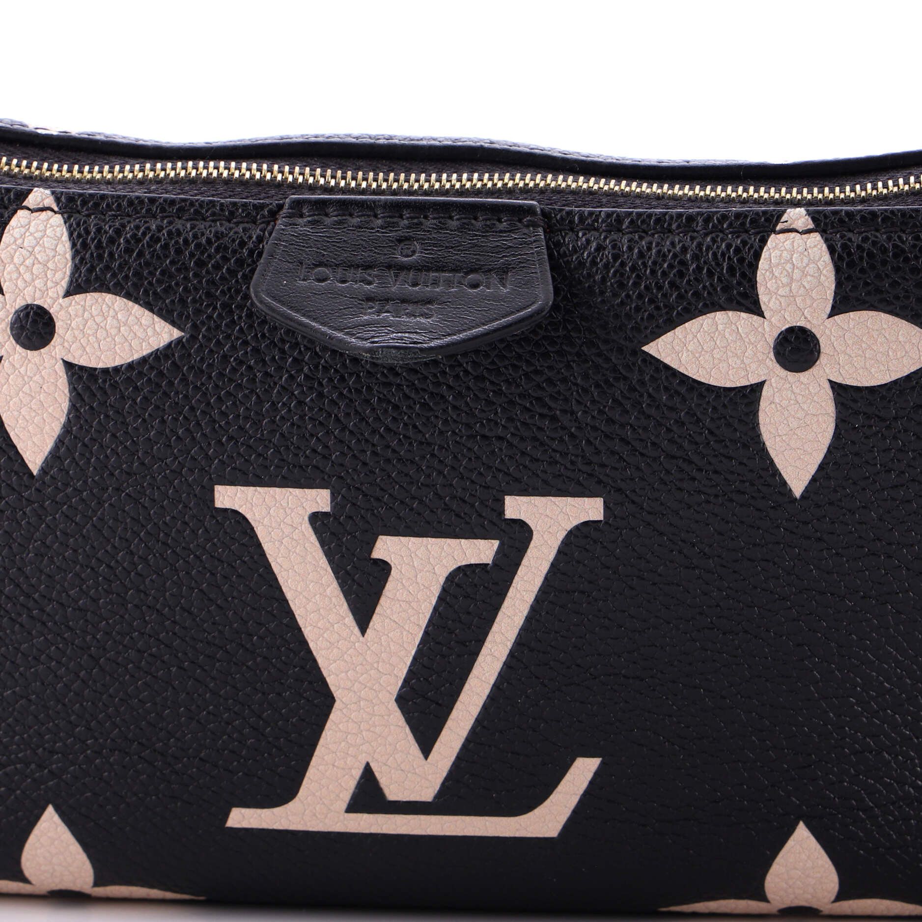 Louis Vuitton Multi Pochette Accessoires Bicolor Monogram Empreinte Giant Size ONE SIZE - 5 Thumbnail