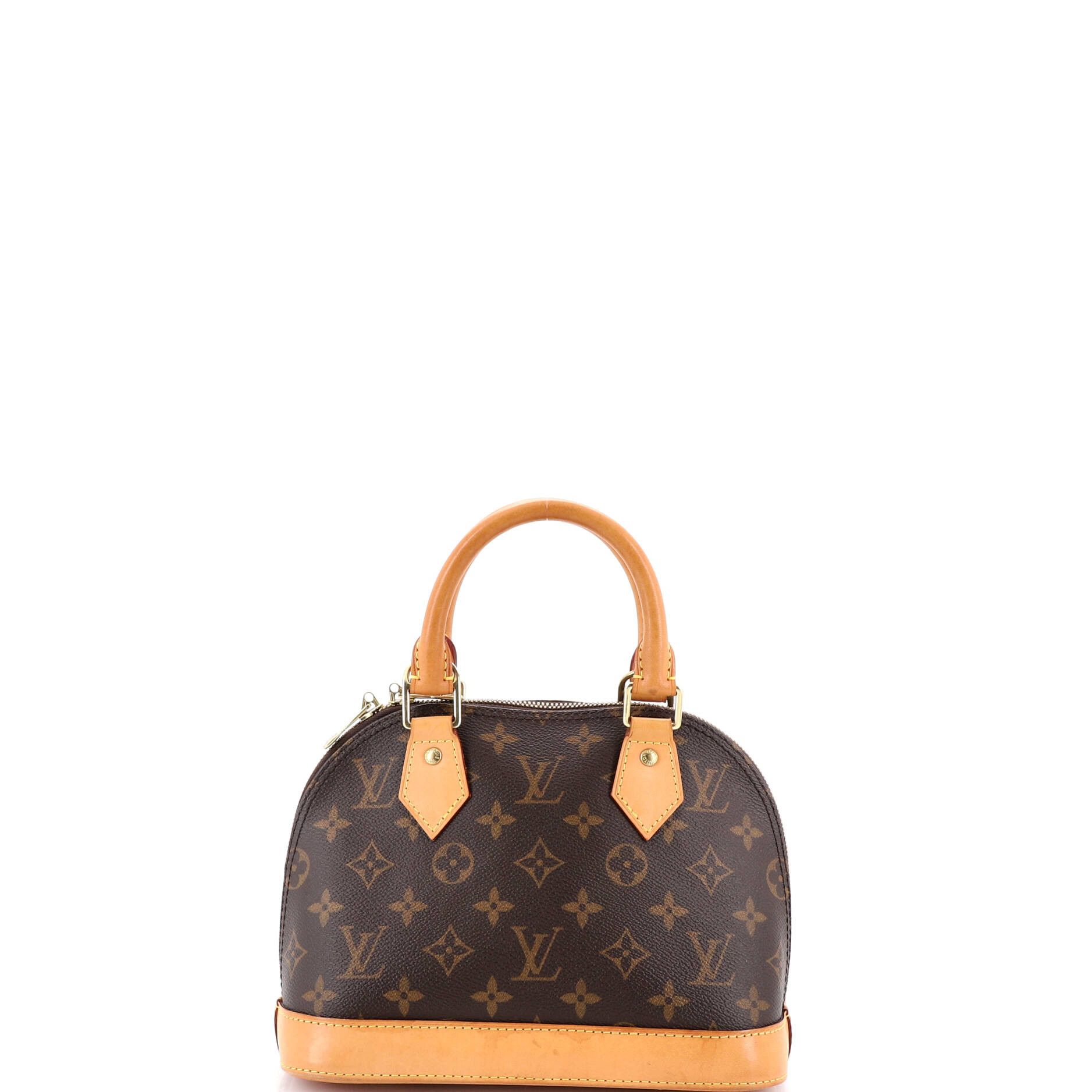 Louis Vuitton Alma Handbag Monogram Canvas BB Size ONE SIZE - 2 Thumbnail