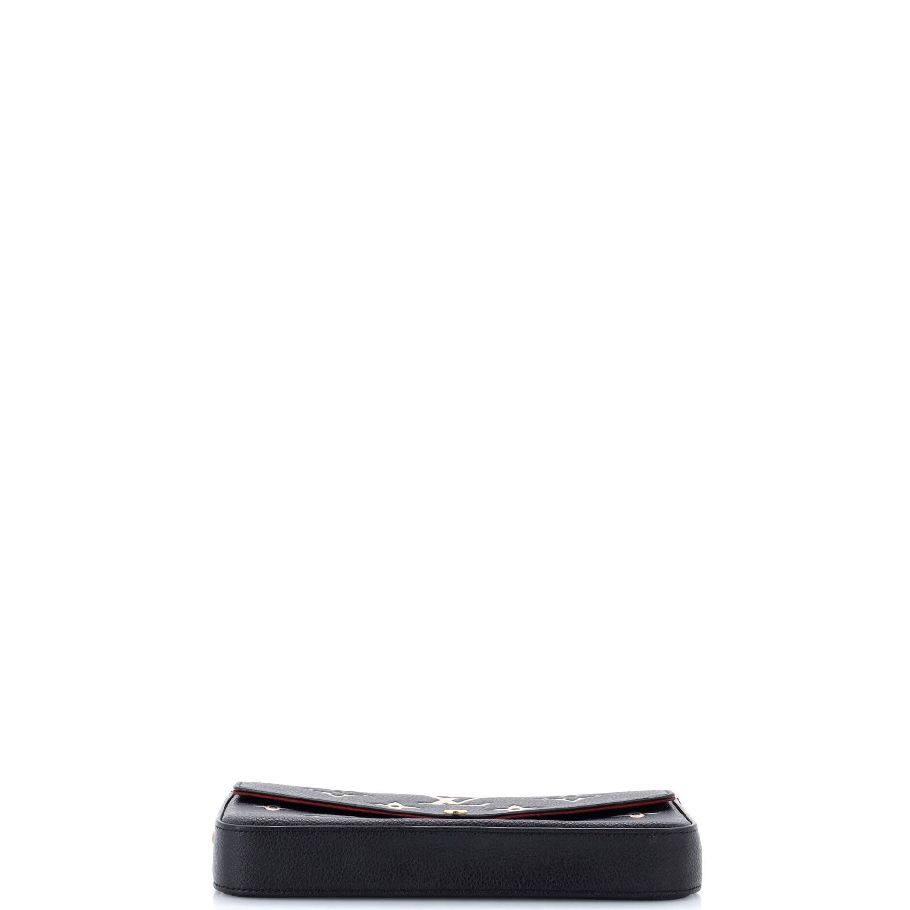 Louis Vuitton Felicie Pochette Bicolor Monogram Empreinte Giant Size ONE SIZE - 4 Thumbnail