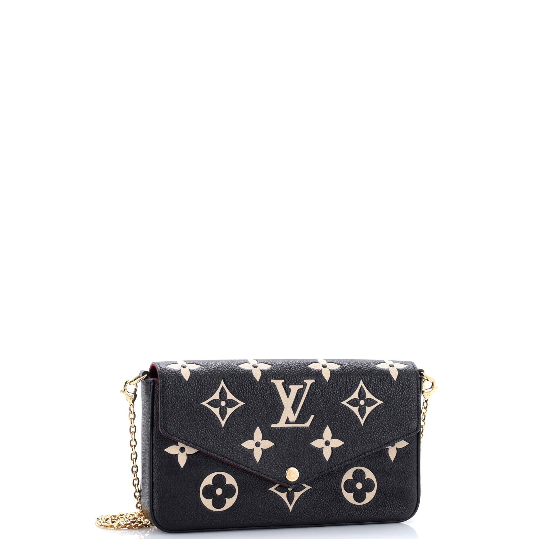 Louis Vuitton Felicie Pochette Bicolor Monogram Empreinte Giant Size ONE SIZE - 2 Thumbnail