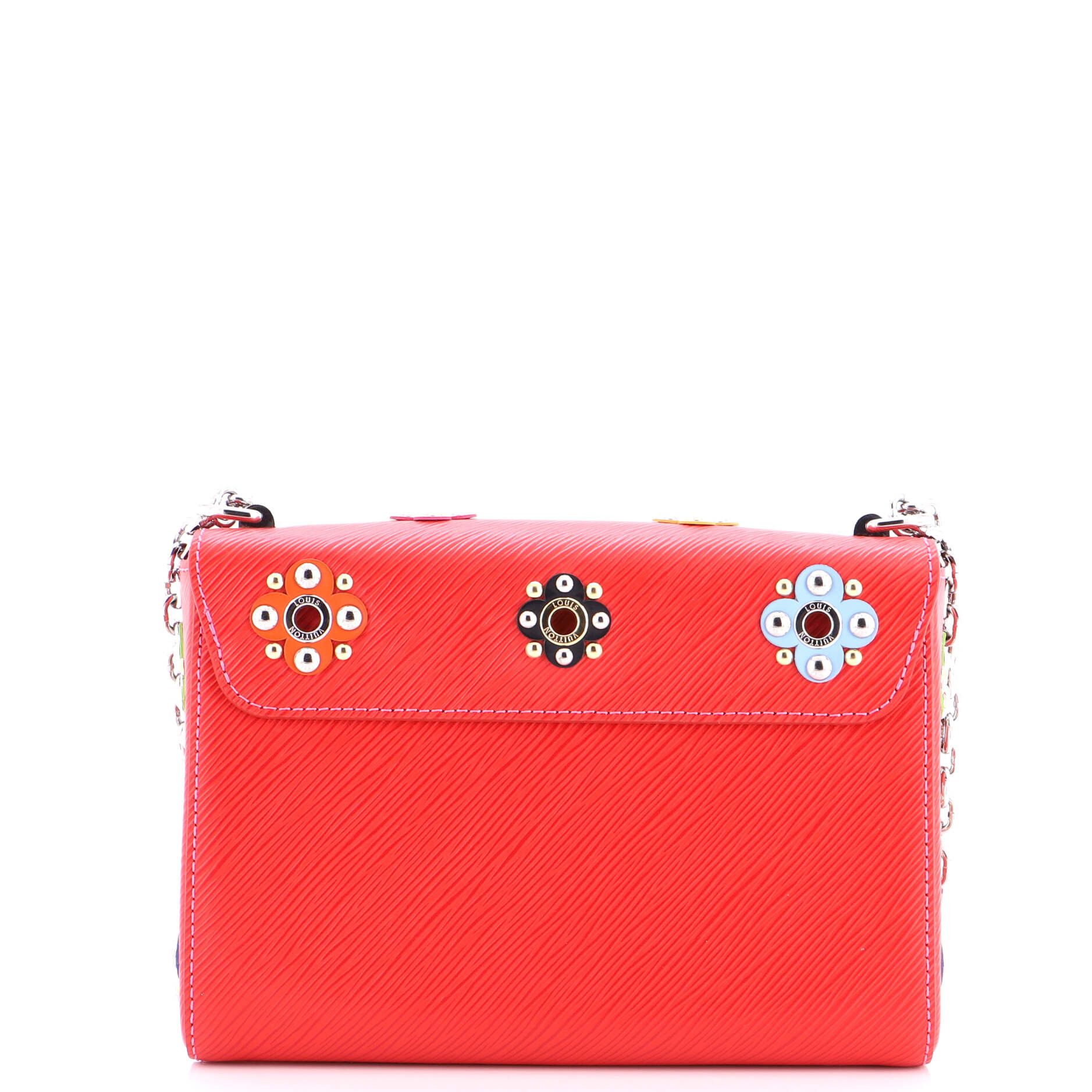 Louis Vuitton Twist Handbag Limited Edition Flower Embellished Epi Leather MM Size ONE SIZE - 2 Thumbnail