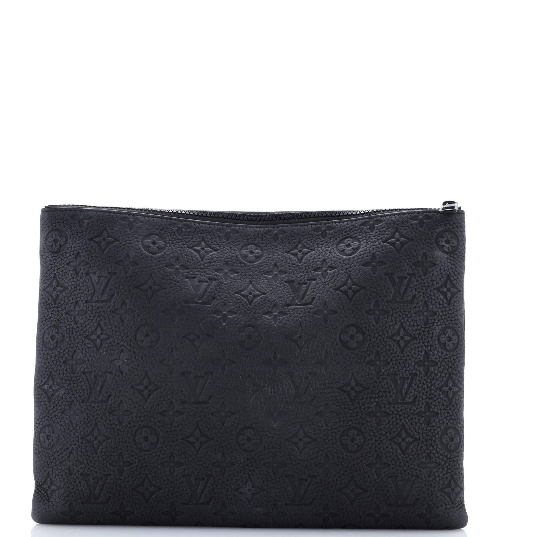 Louis Vuitton LV Friends A4 Pouch Printed Monogram Taurillon Leather Size ONE SIZE - 2 Thumbnail