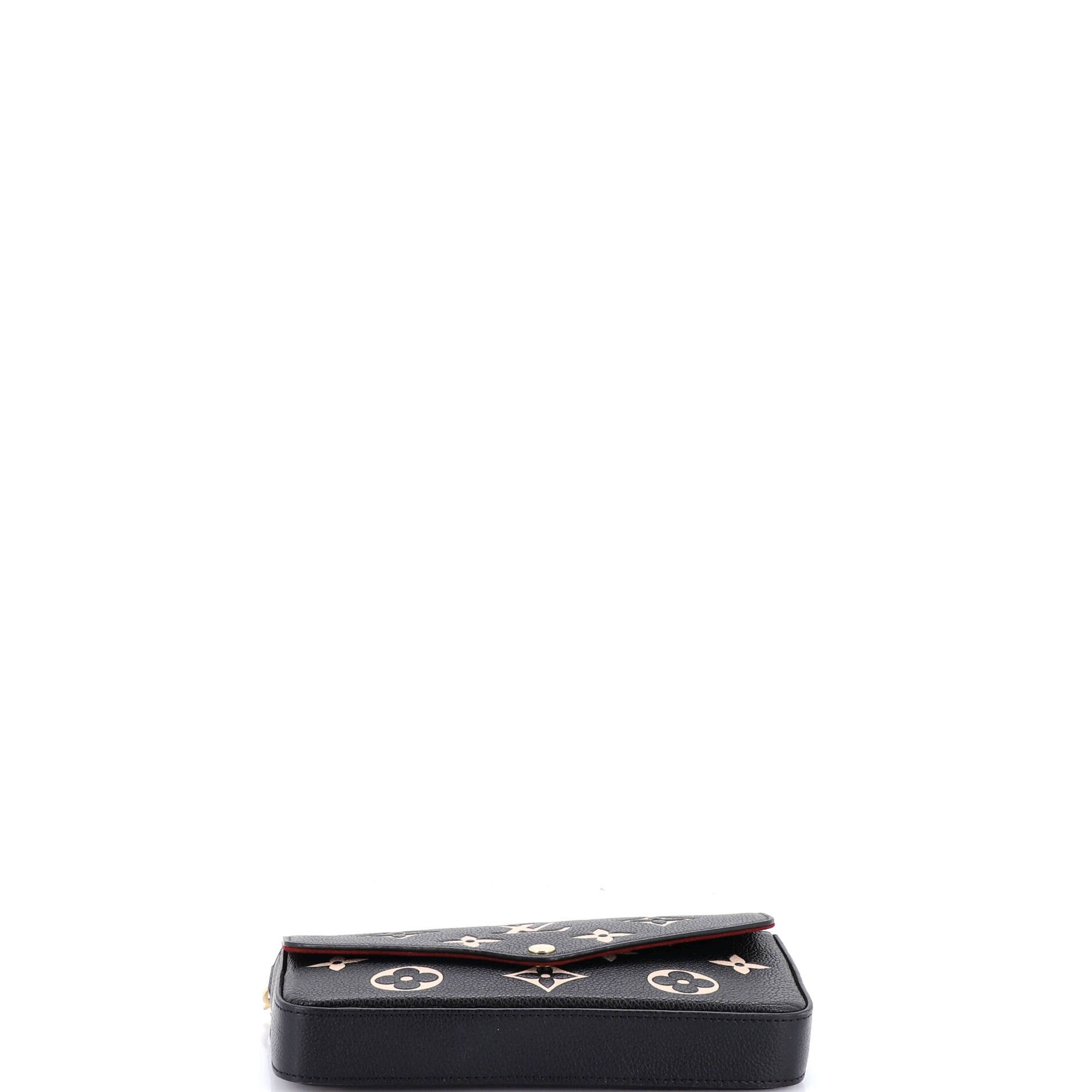 Louis Vuitton Felicie Pochette Bicolor Monogram Empreinte Giant Size ONE SIZE - 3 Thumbnail