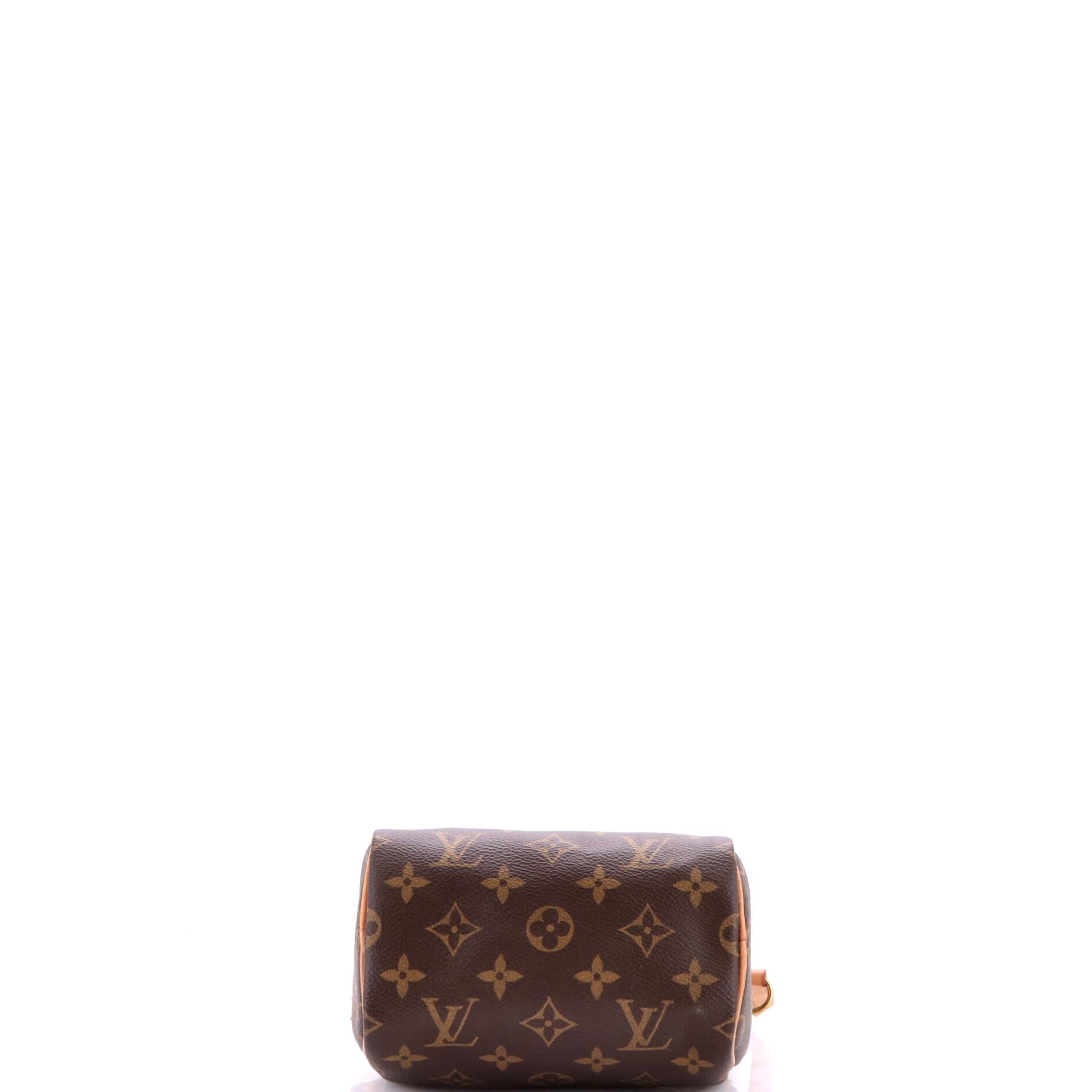 Louis Vuitton Speedy Bandouliere Bag Monogram Canvas Nano Size ONE SIZE - 3 Thumbnail