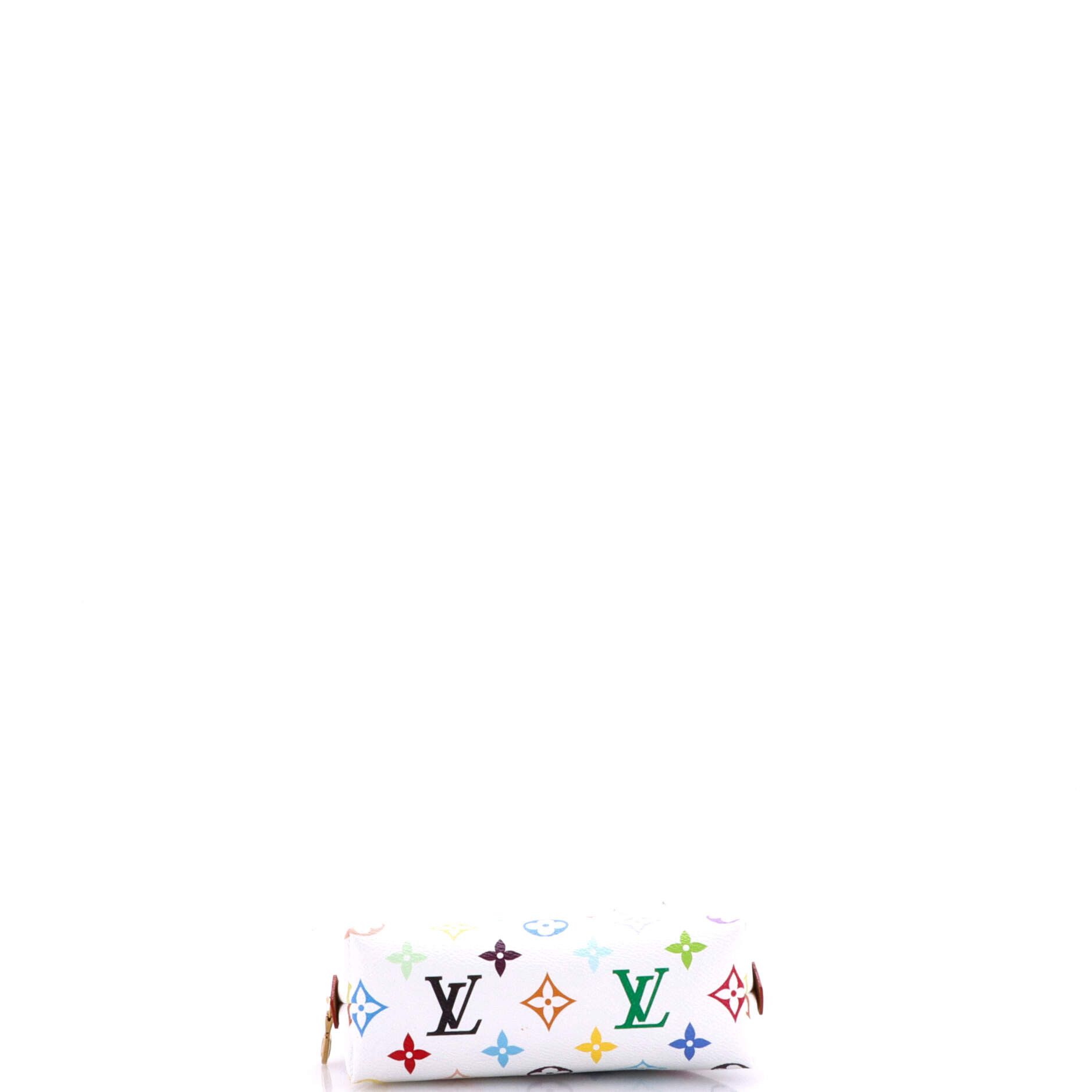 Louis Vuitton x Takashi Murakami Cosmetic Pouch Monogram Multicolor PM Size ONE SIZE - 3 Thumbnail