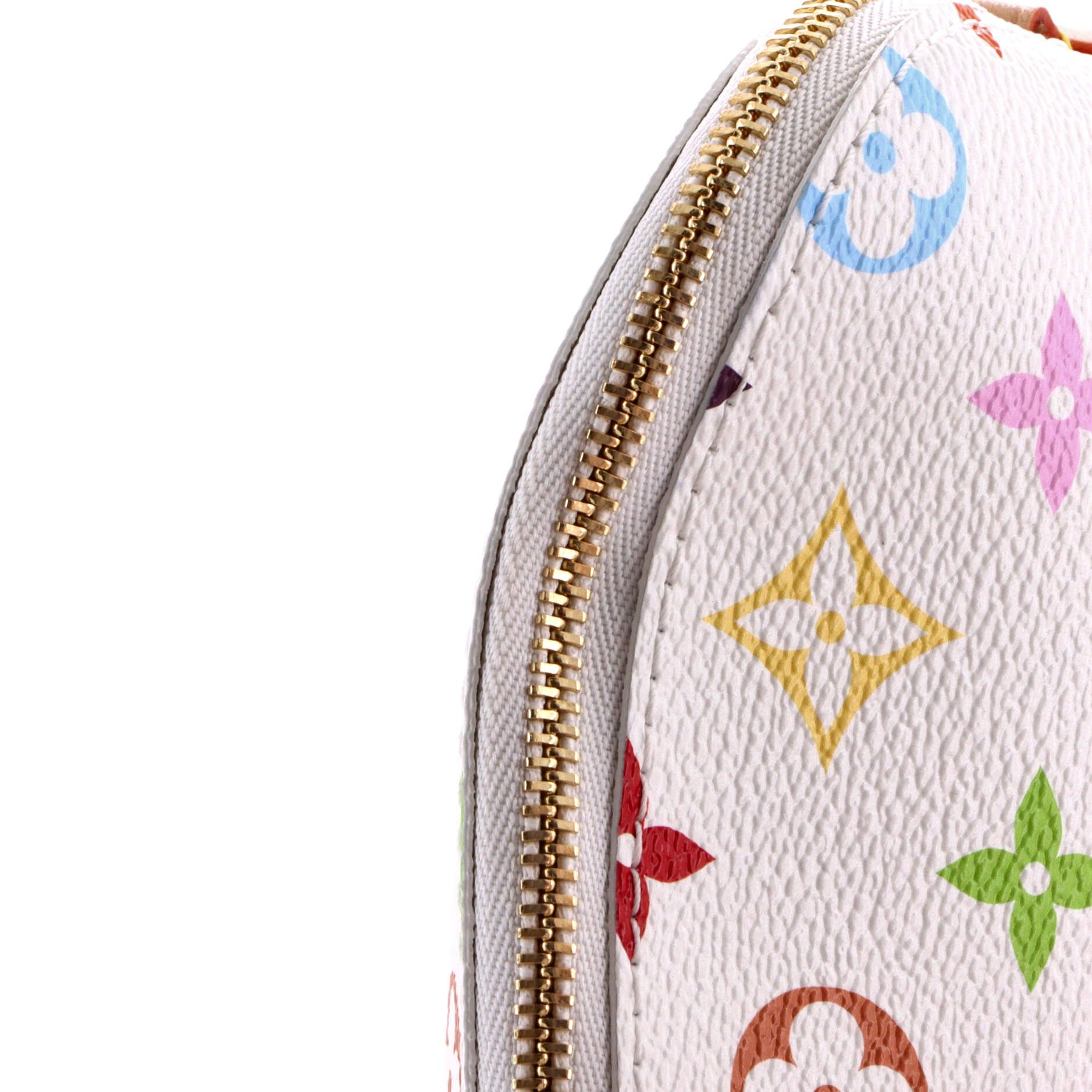 Louis Vuitton x Takashi Murakami Cosmetic Pouch Monogram Multicolor PM Size ONE SIZE - 4 Thumbnail