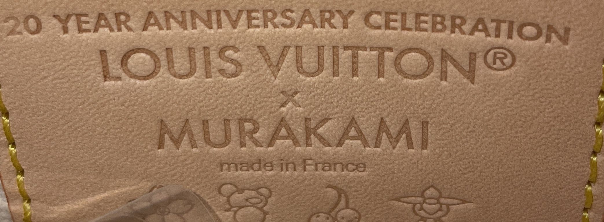 Louis Vuitton x Takashi Murakami Cosmetic Pouch Monogram Multicolor PM Size ONE SIZE - 7 Thumbnail