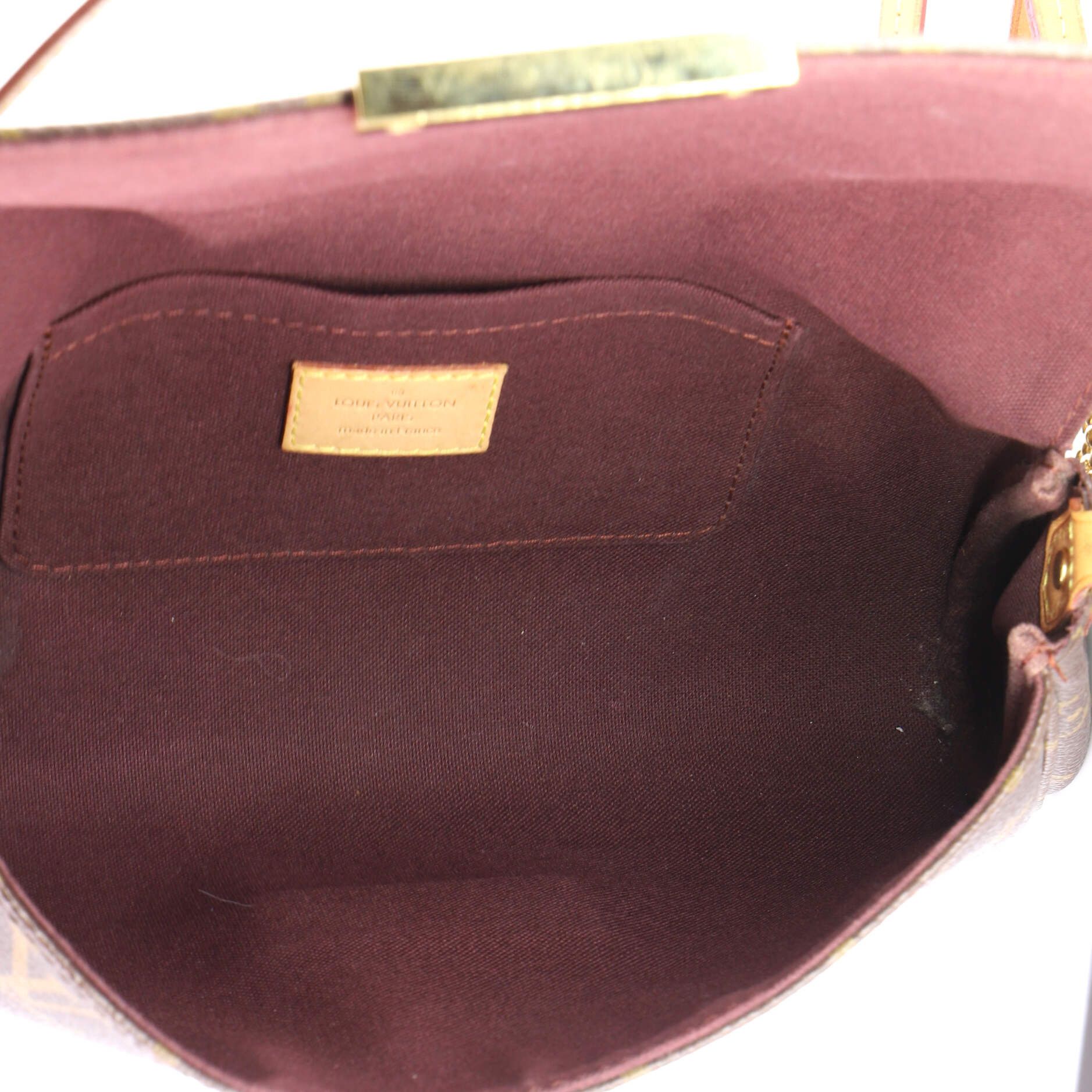 Louis Vuitton Favorite Handbag Monogram Canvas MM Size ONE SIZE - 4 Thumbnail