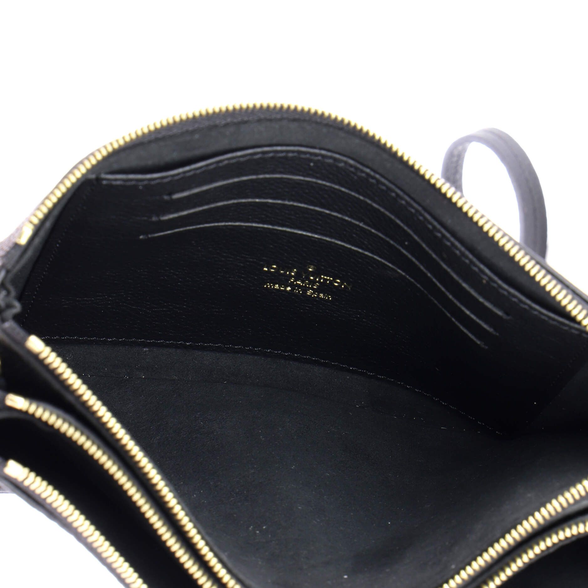 Louis Vuitton Double Zip Pochette Bicolor Monogram Empreinte Giant Size ONE SIZE - 4 Thumbnail
