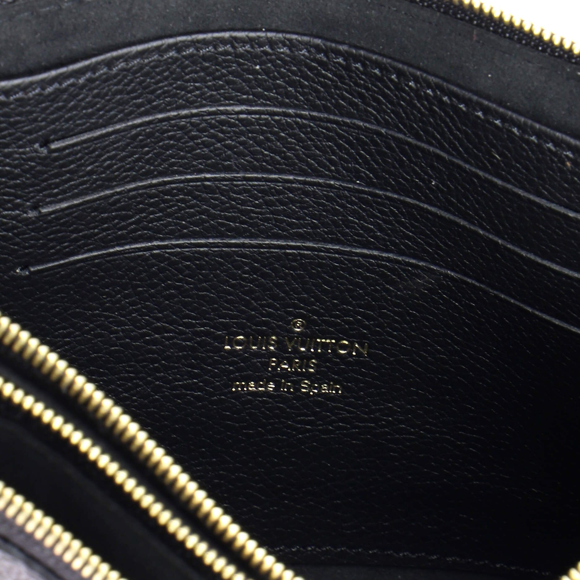 Louis Vuitton Double Zip Pochette Bicolor Monogram Empreinte Giant Size ONE SIZE - 5 Thumbnail