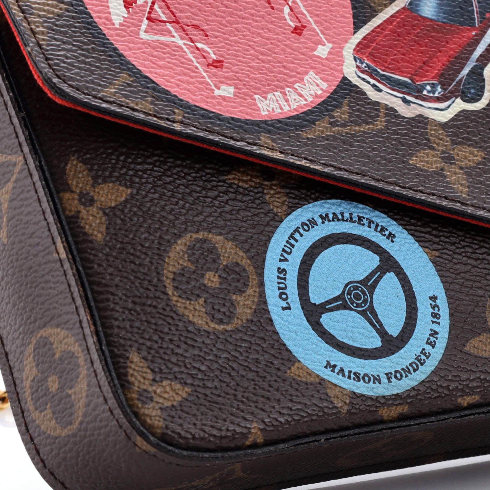 Louis Vuitton Felicie Pochette Limited Edition Monogram Canvas Size ONE SIZE - 7 Thumbnail