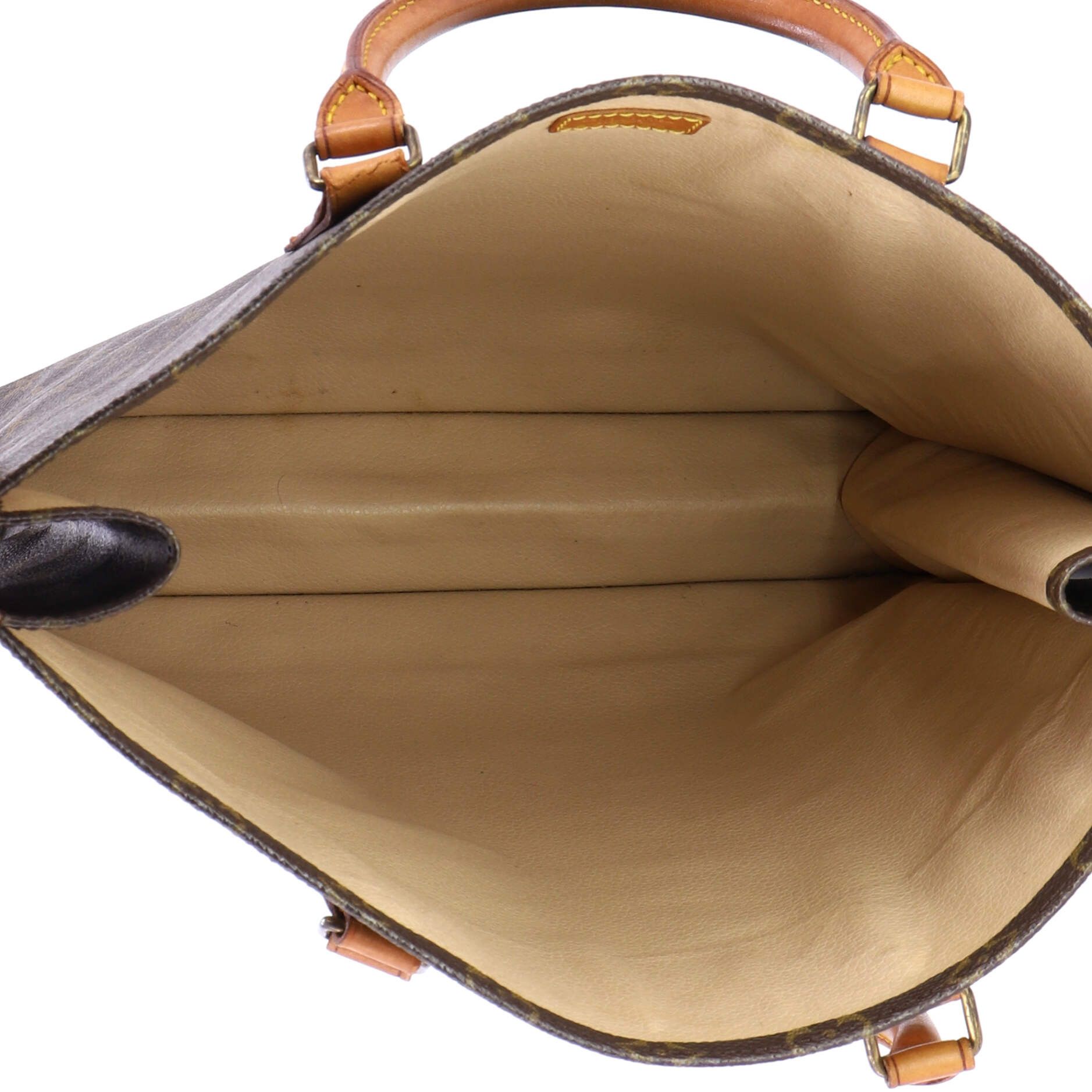 Louis Vuitton Sac Plat Bag Monogram Canvas Size ONE SIZE - 4 Thumbnail