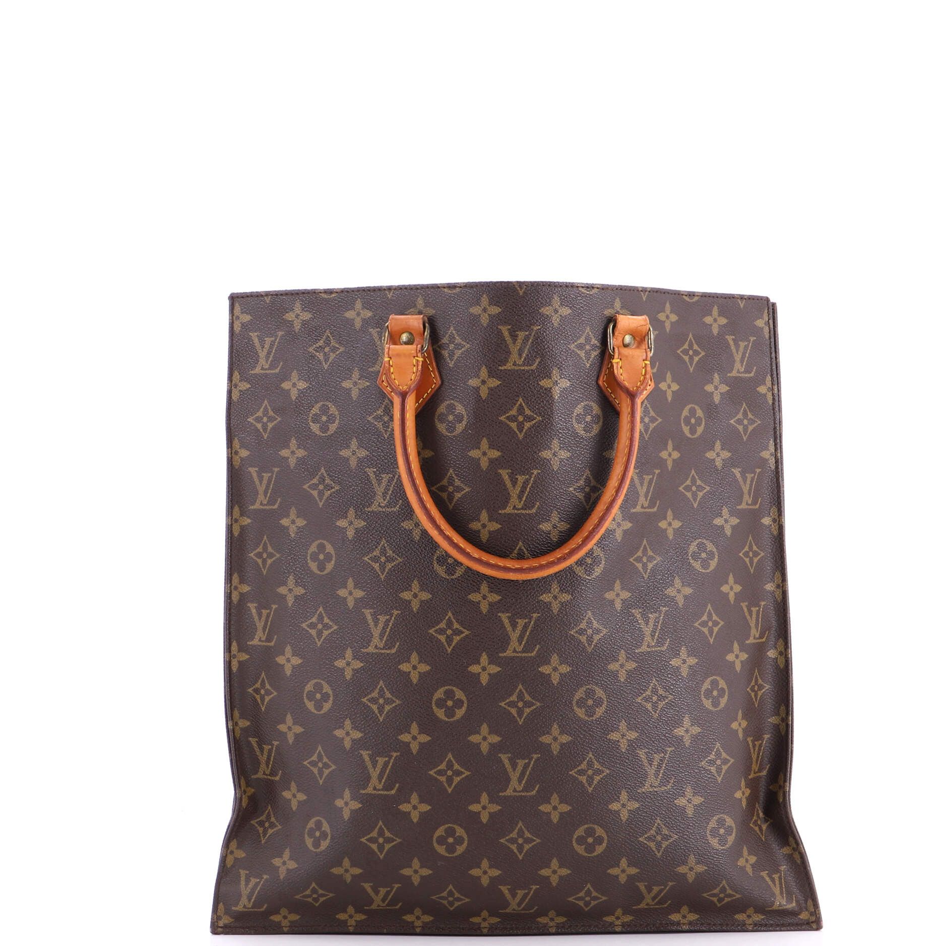 Louis Vuitton Sac Plat Bag Monogram Canvas Size ONE SIZE - 2 Thumbnail