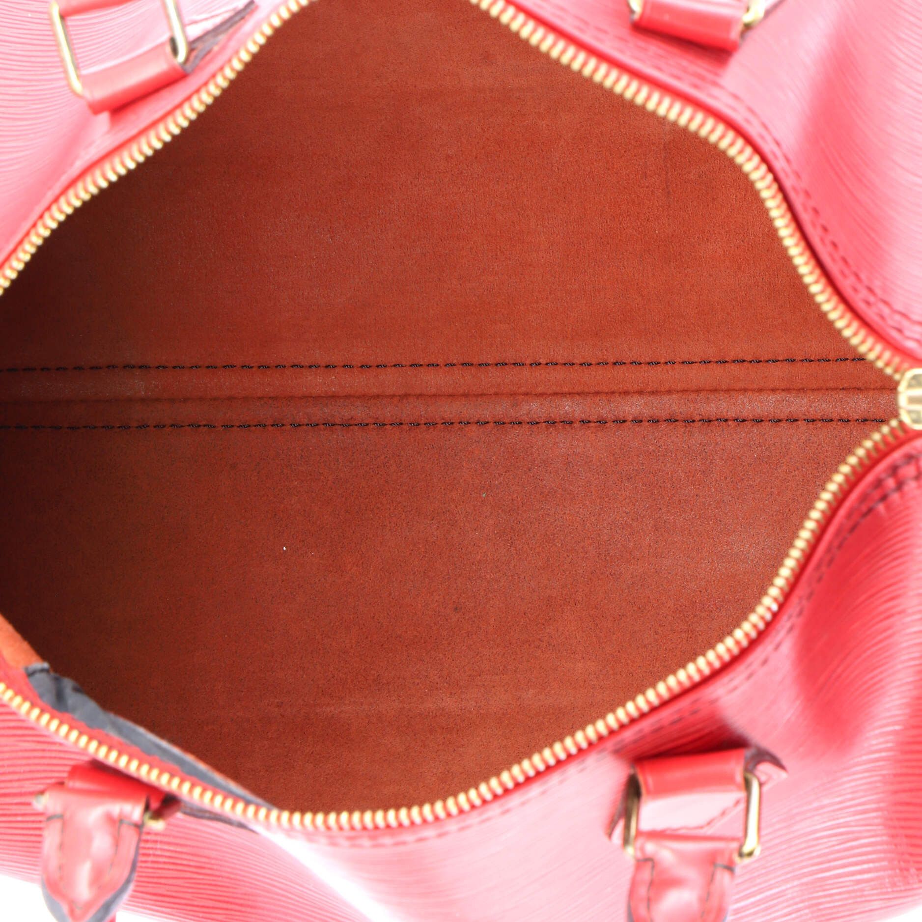 Louis Vuitton Speedy Handbag Epi Leather 30 Size ONE SIZE - 4 Thumbnail