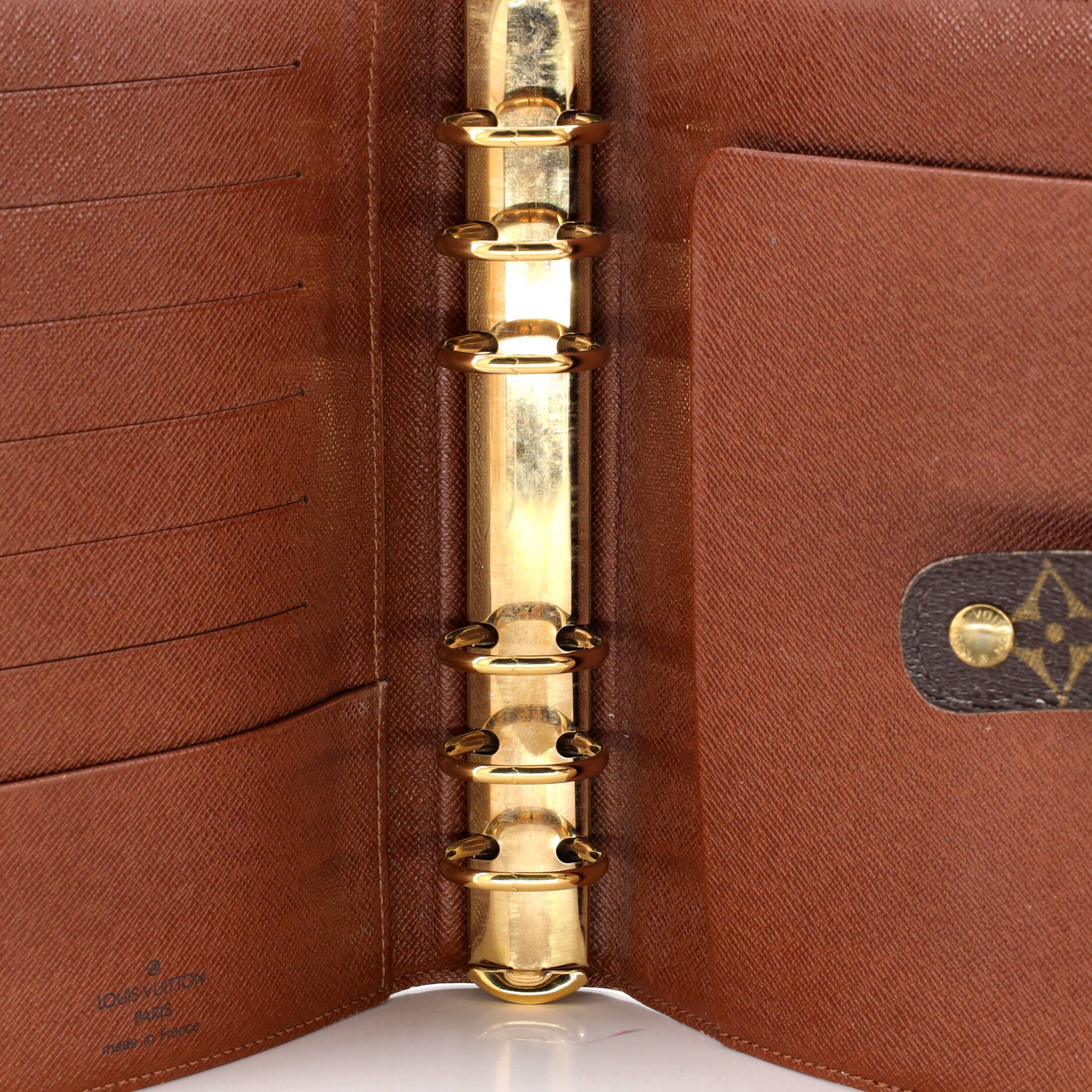 Louis Vuitton Ring Agenda Cover Monogram Canvas MM Size ONE SIZE - 4 Thumbnail