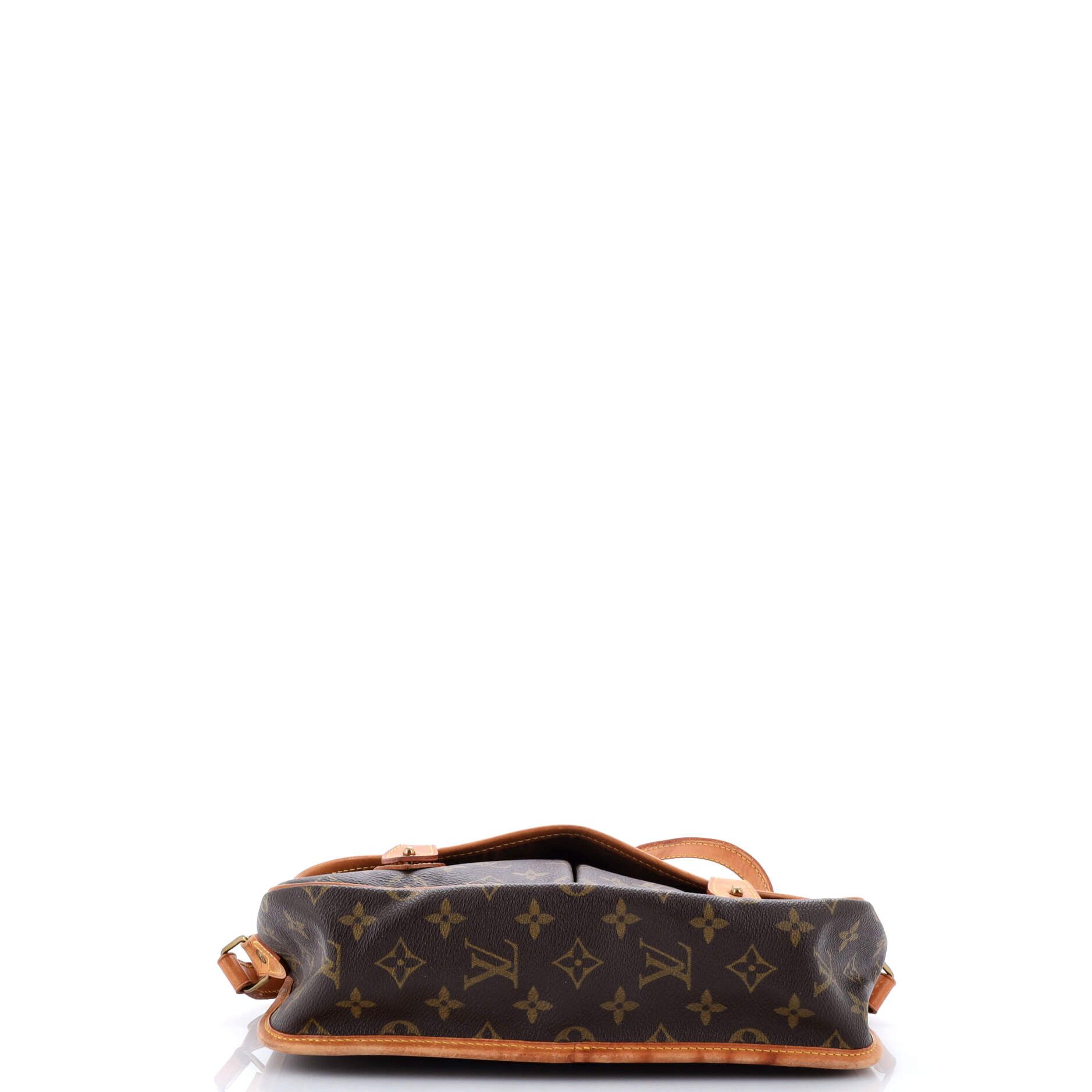 Louis Vuitton Sac Gibeciere Messenger Bag Monogram Canvas MM Size ONE SIZE - 3 Thumbnail