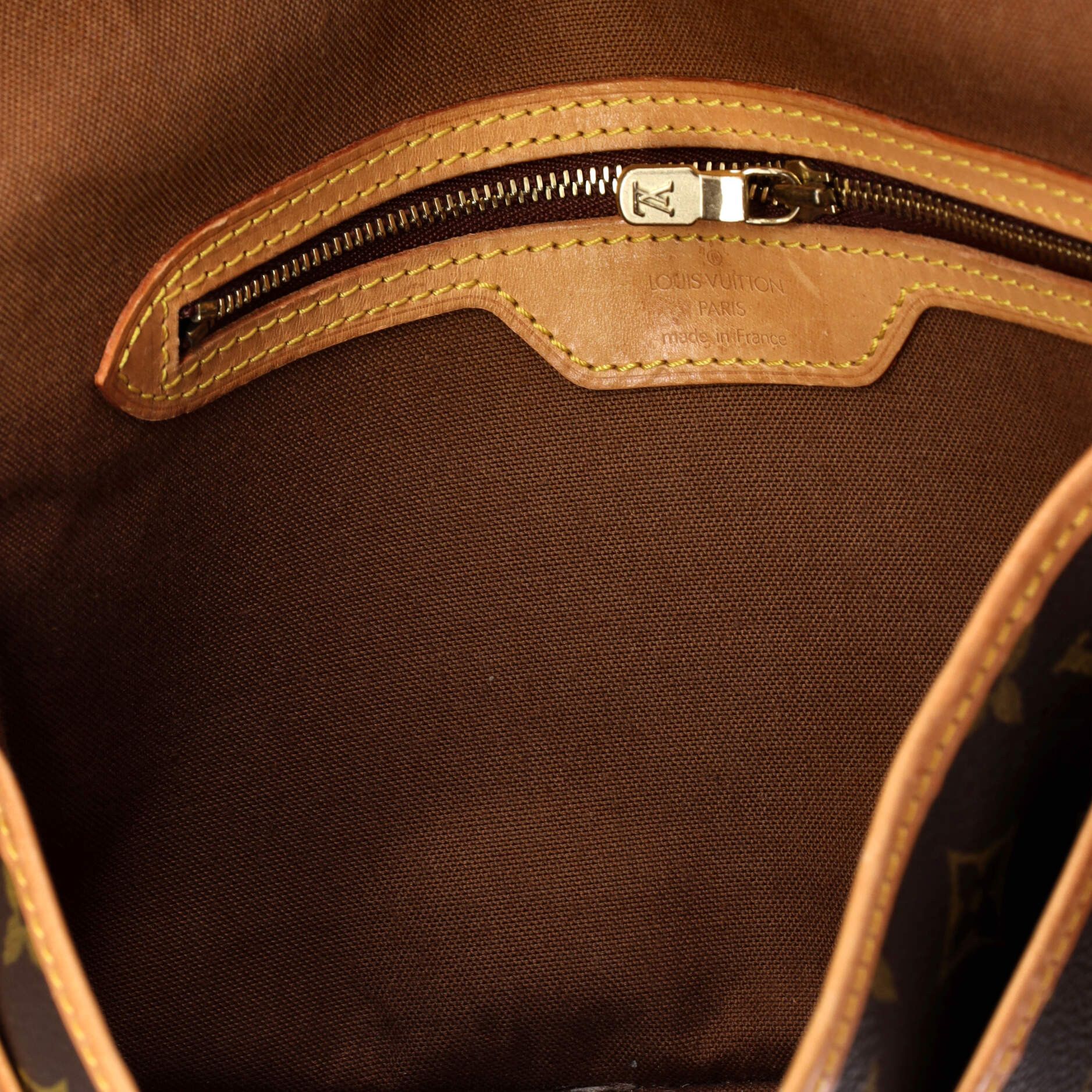 Louis Vuitton Sac Gibeciere Messenger Bag Monogram Canvas MM Size ONE SIZE - 7 Thumbnail