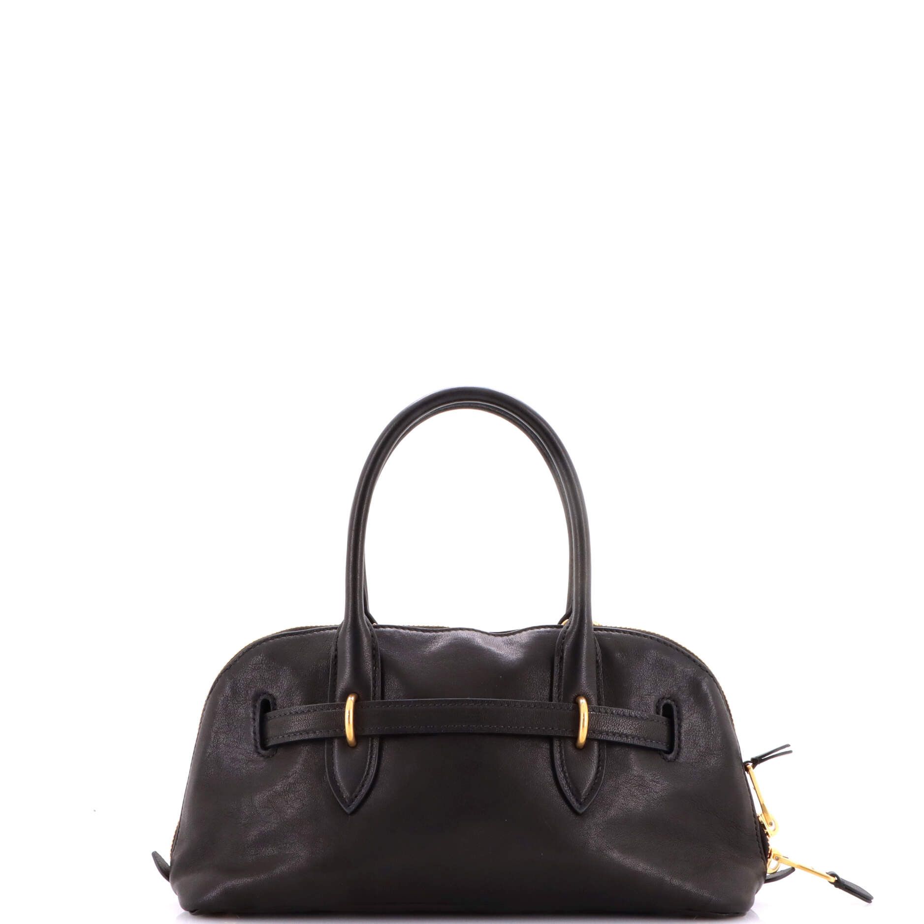 Miu Miu Aventure Top Handle Bag Leather Regular Size ONE SIZE - 2 Thumbnail