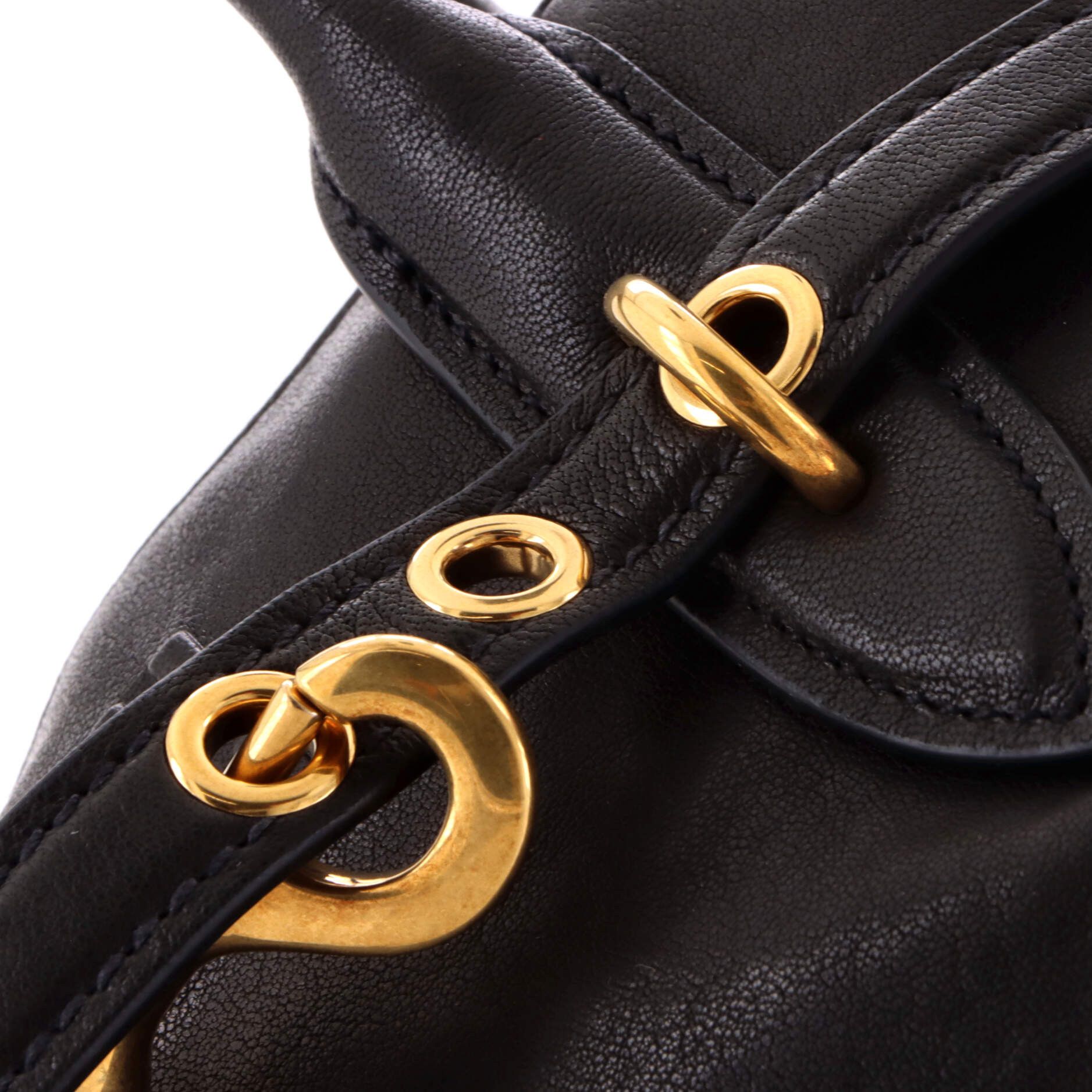 Miu Miu Aventure Top Handle Bag Leather Regular Size ONE SIZE - 6 Thumbnail