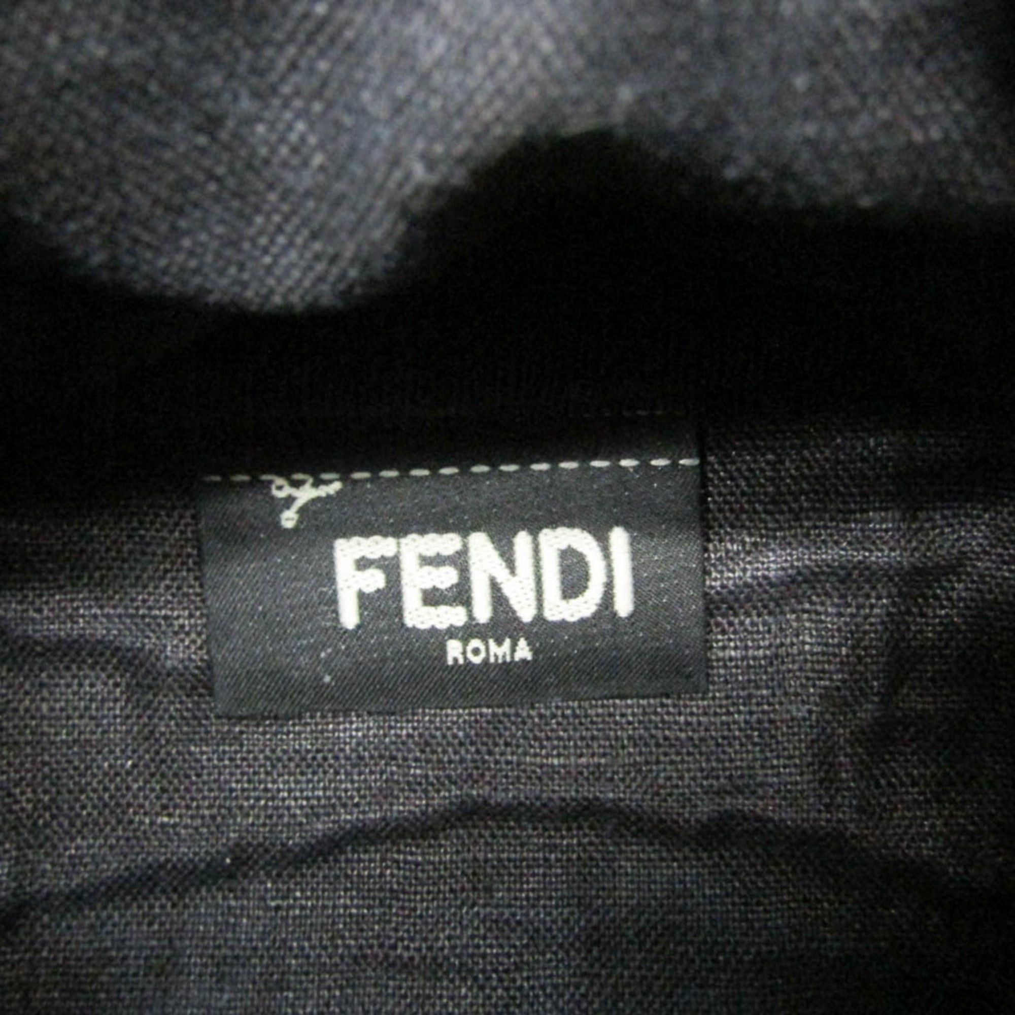 Fendi Fendi Selleria With Key Ring 7AR471 Men,Women Leather Pouch Silver Size ONE SIZE - 18 Thumbnail