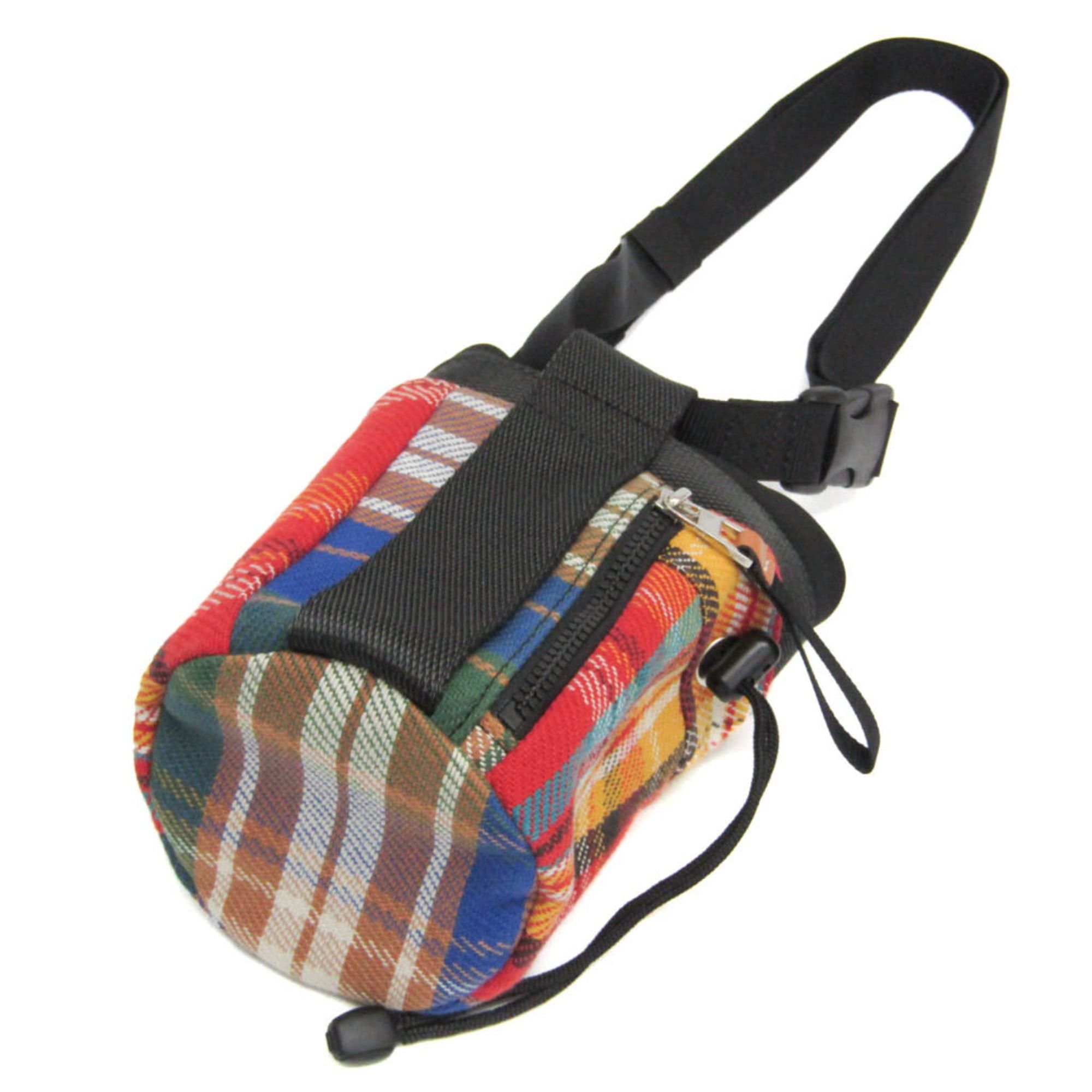 Loewe Loewe I Loewe Nature Chalk Bag Men,Women Cotton,Nylon Pouch,Shoulder Bag Black,Red Color Size ONE SIZE - 3 Thumbnail