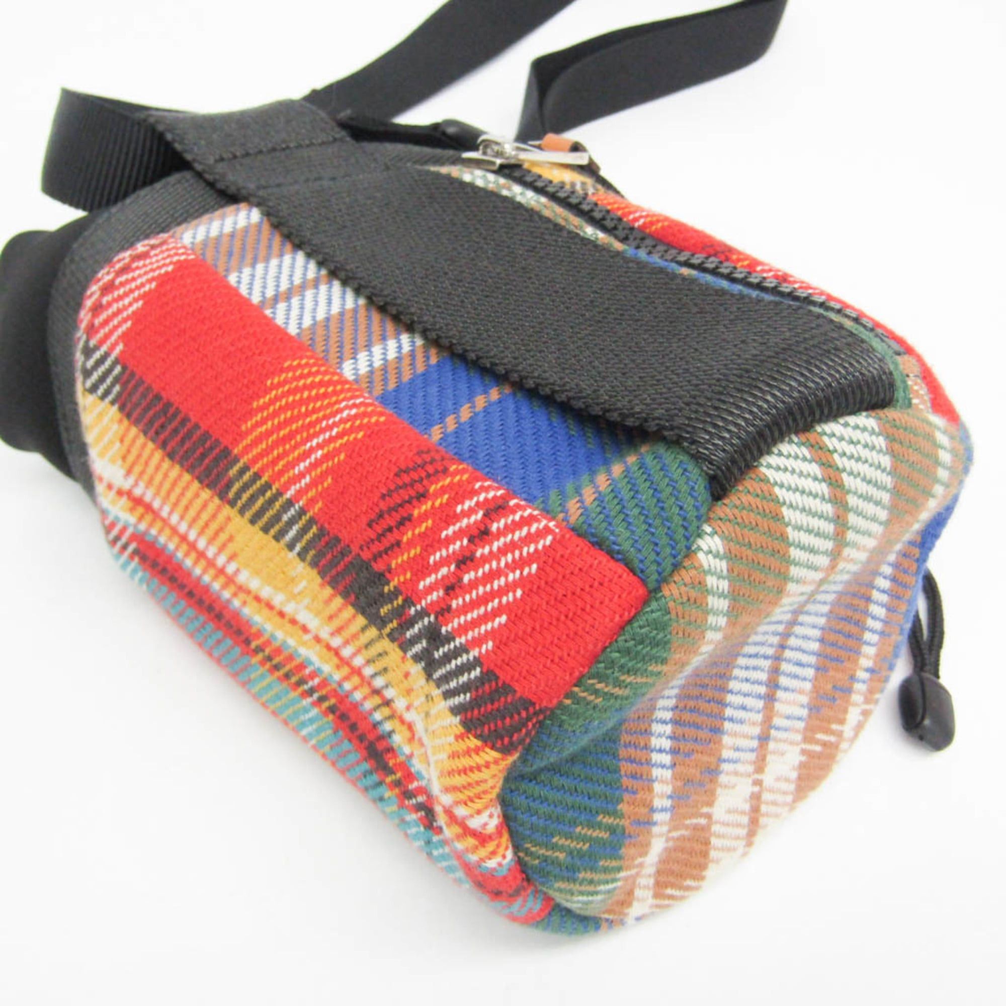 Loewe Loewe I Loewe Nature Chalk Bag Men,Women Cotton,Nylon Pouch,Shoulder Bag Black,Red Color Size ONE SIZE - 5 Thumbnail