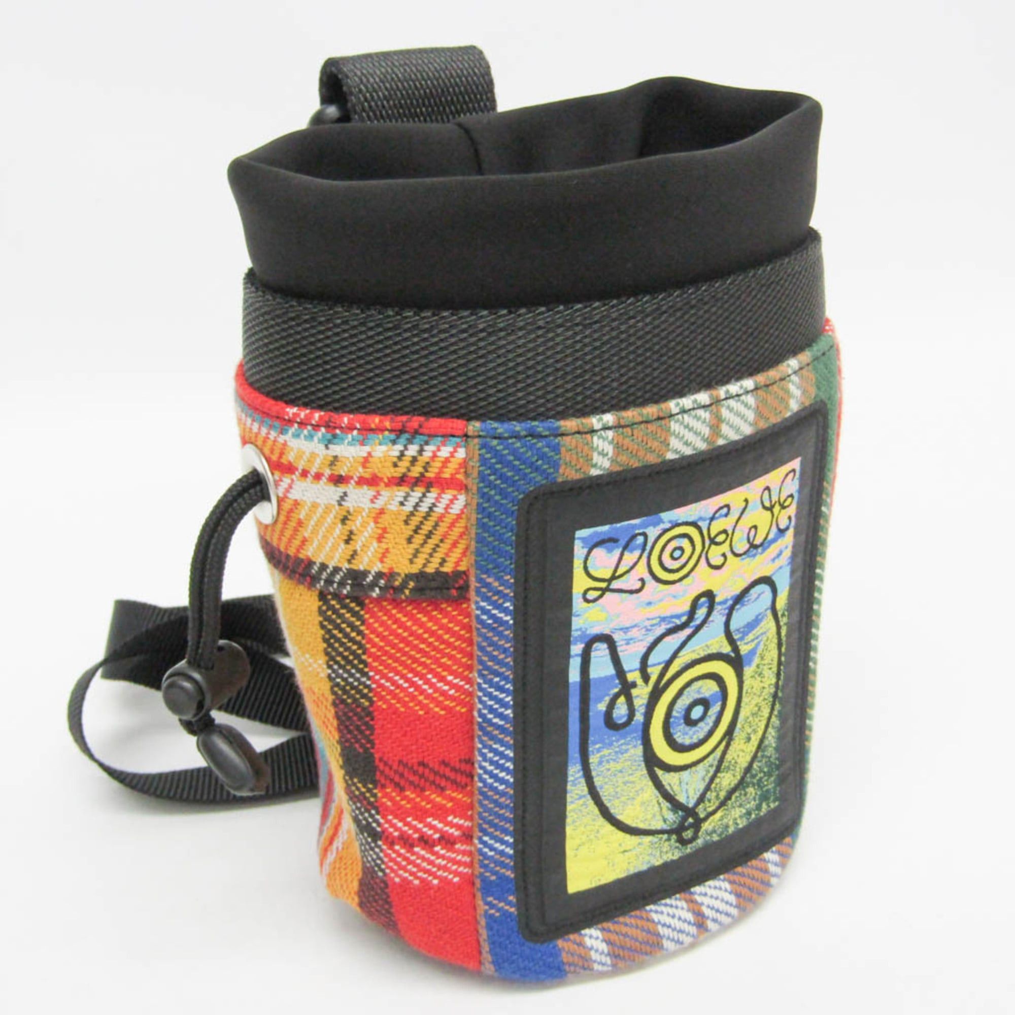 Loewe Loewe I Loewe Nature Chalk Bag Men,Women Cotton,Nylon Pouch,Shoulder Bag Black,Red Color Size ONE SIZE - 10 Thumbnail