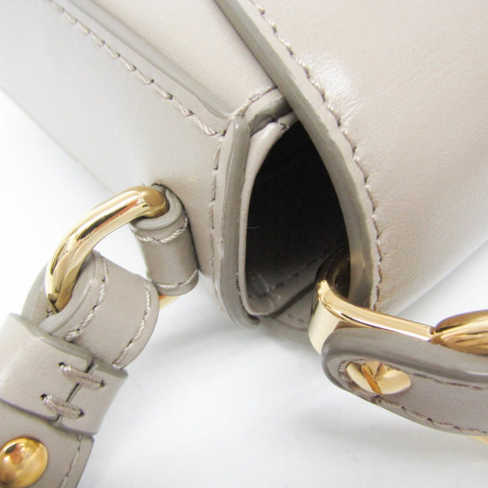 Chloe Chloé Chloe C Mini CHC19US193A3723W Women's Leather,Suede Handbag,Shoulder Bag Grayish Size ONE SIZE - 9 Thumbnail