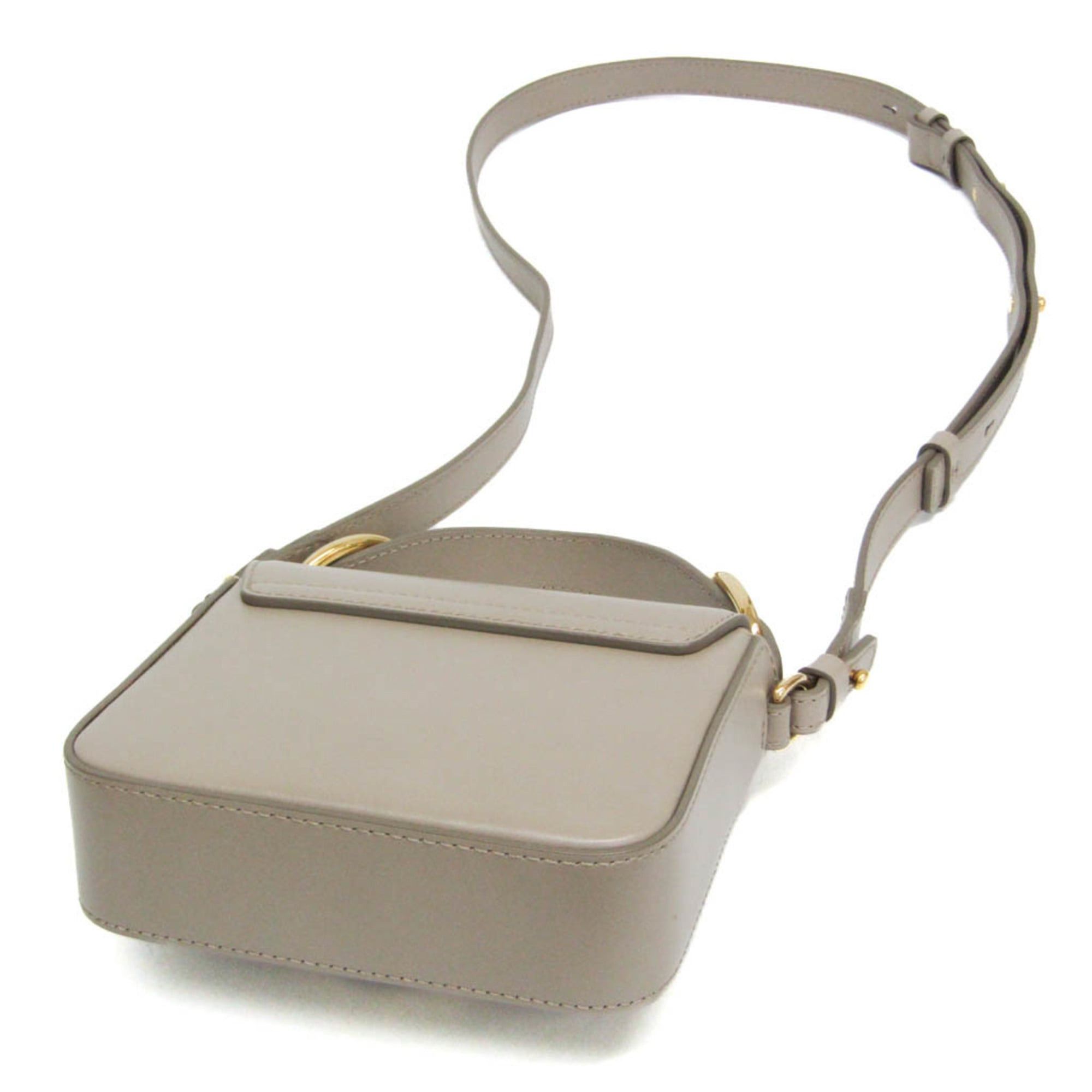 Chloe Chloé Chloe C Mini CHC19US193A3723W Women's Leather,Suede Handbag,Shoulder Bag Grayish Size ONE SIZE - 3 Thumbnail