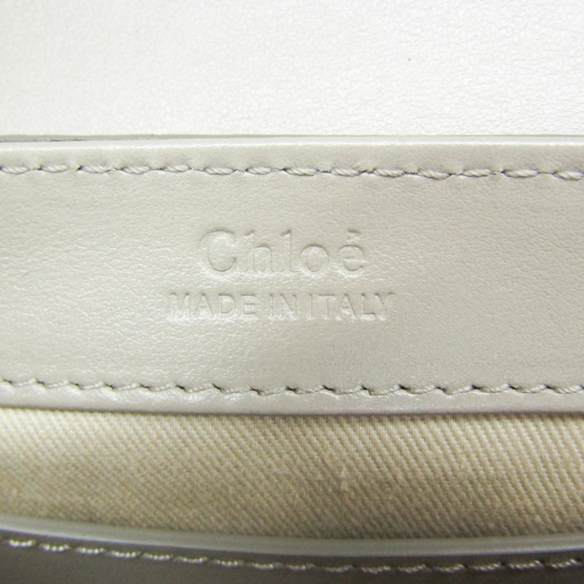 Chloe Chloé Chloe C Mini CHC19US193A3723W Women's Leather,Suede Handbag,Shoulder Bag Grayish Size ONE SIZE - 13 Thumbnail
