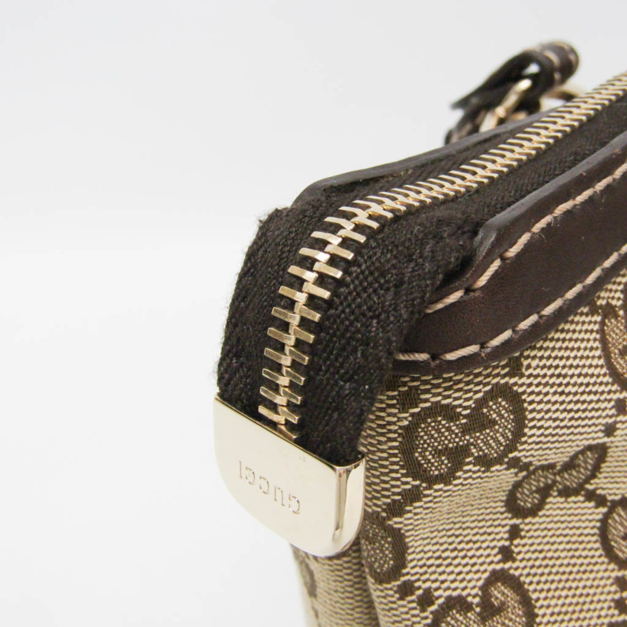 Gucci Gucci GG Canvas 257069 Women's GG Canvas,Leather Handbag,Tote Bag Beige,Brown Size ONE SIZE - 9 Thumbnail