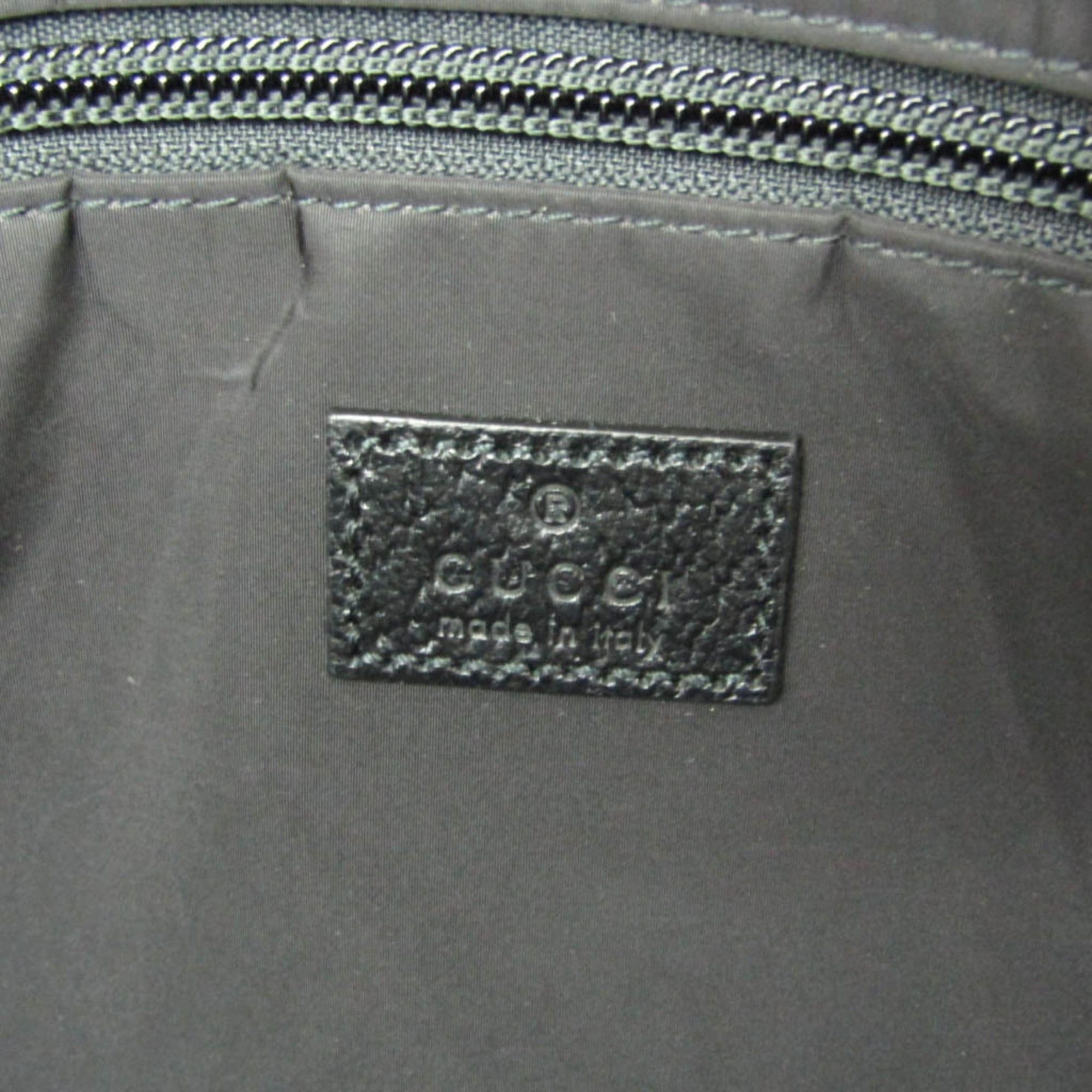 Gucci Gucci GG Crystal Large Tote Bag With Web Detail 763287 Men,Women GG Crystal Handbag,Tote Bag Black Size ONE SIZE - 15 Thumbnail