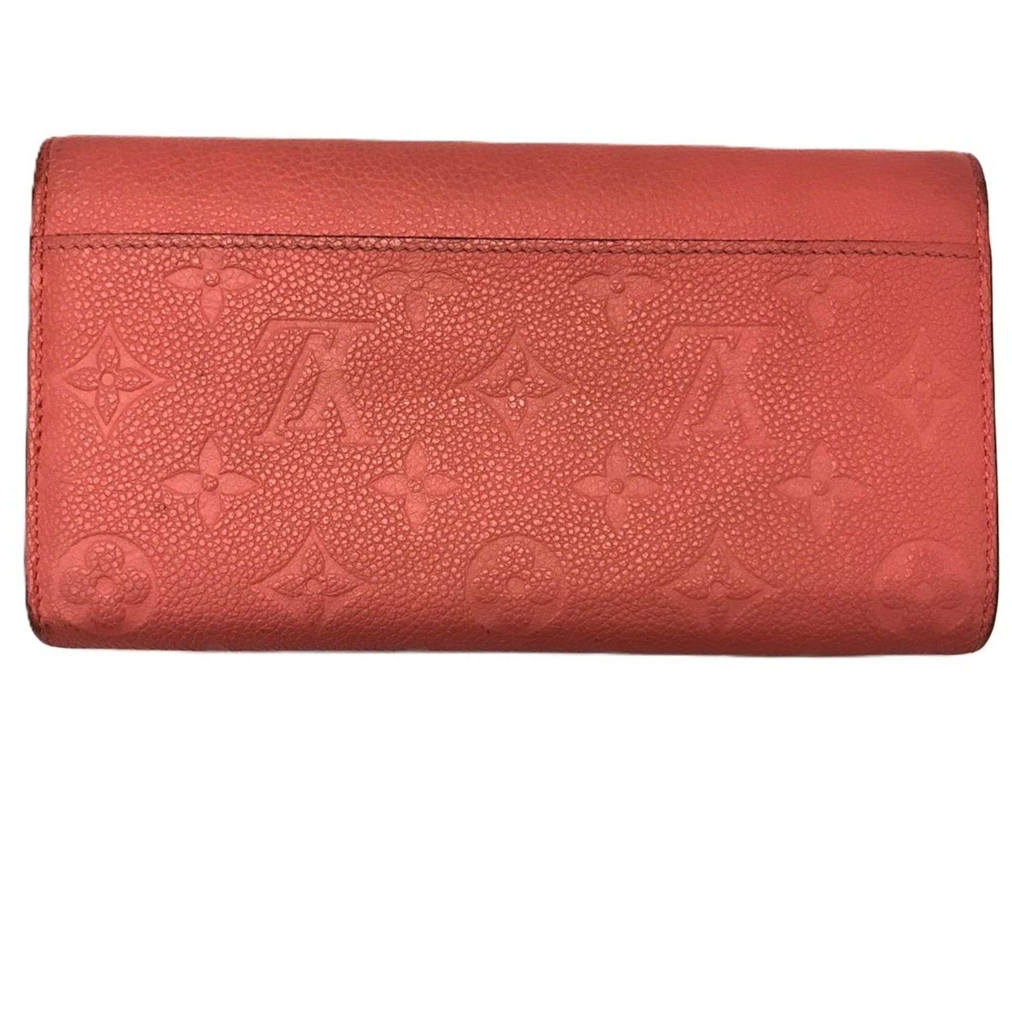 Louis Vuitton Louis Vuitton Portefeuille Sarah Monogram Empreinte Leather Long Wallet M61181 LOUIS VUITTON Size ONE SIZE - 2 Thumbnail