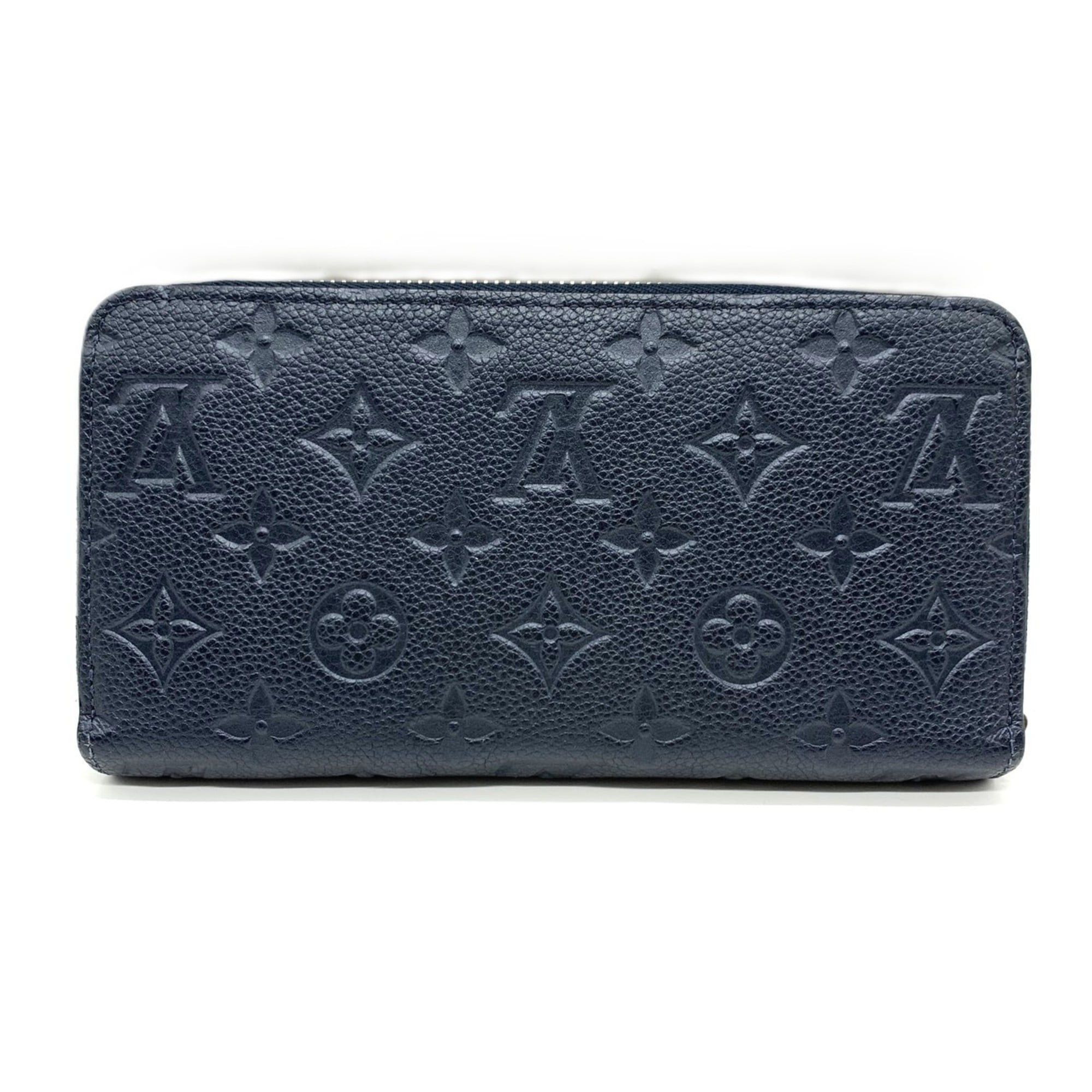 Louis Vuitton Louis Vuitton Zippy Wallet, Flower Studs, Marine Metal, Monogram, Empreinte Leather, Round, Black, M62069 LOUIS VUITTON Size ONE SIZE - 2 Thumbnail