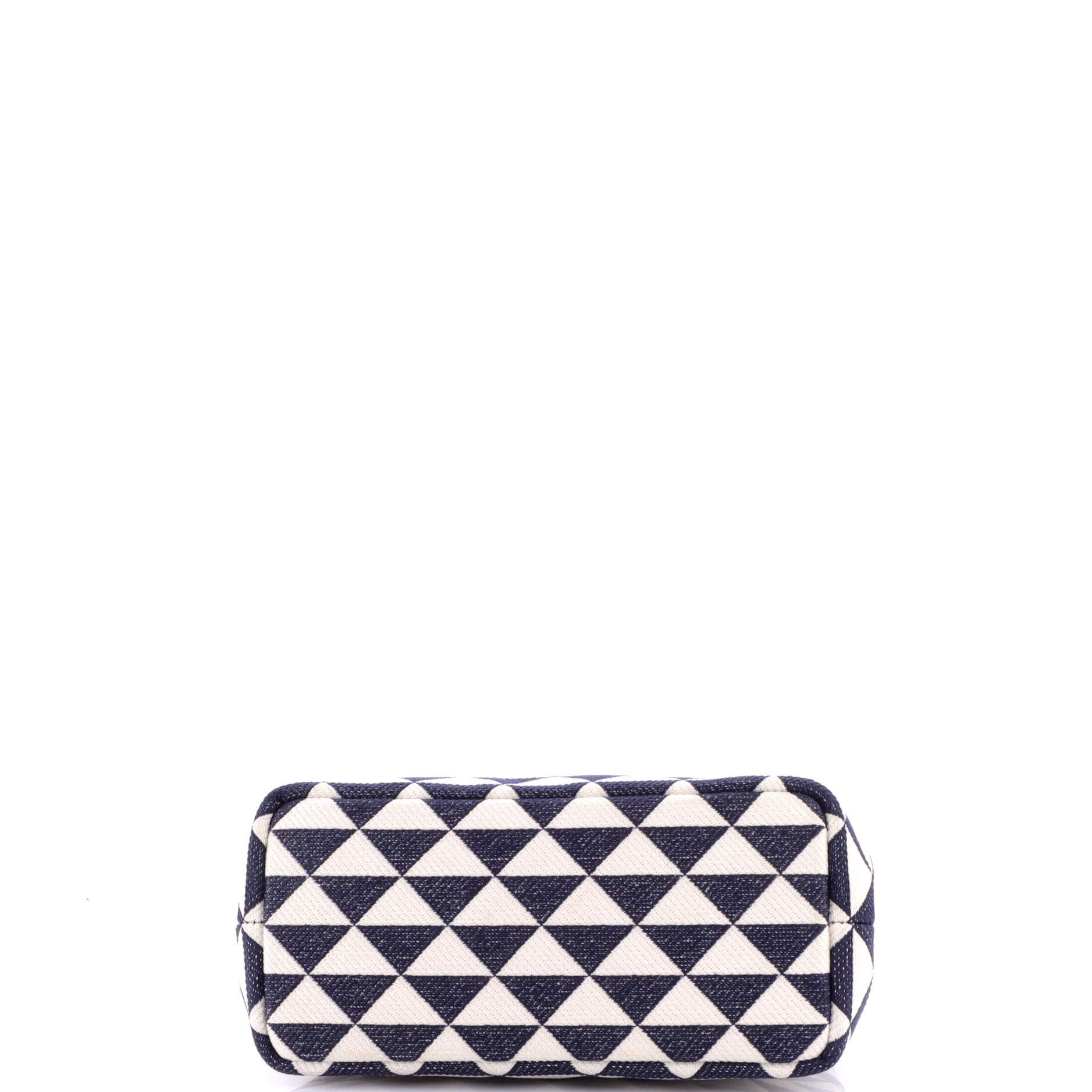 Prada Symbole Tote Jacquard Small Size ONE SIZE - 3 Thumbnail